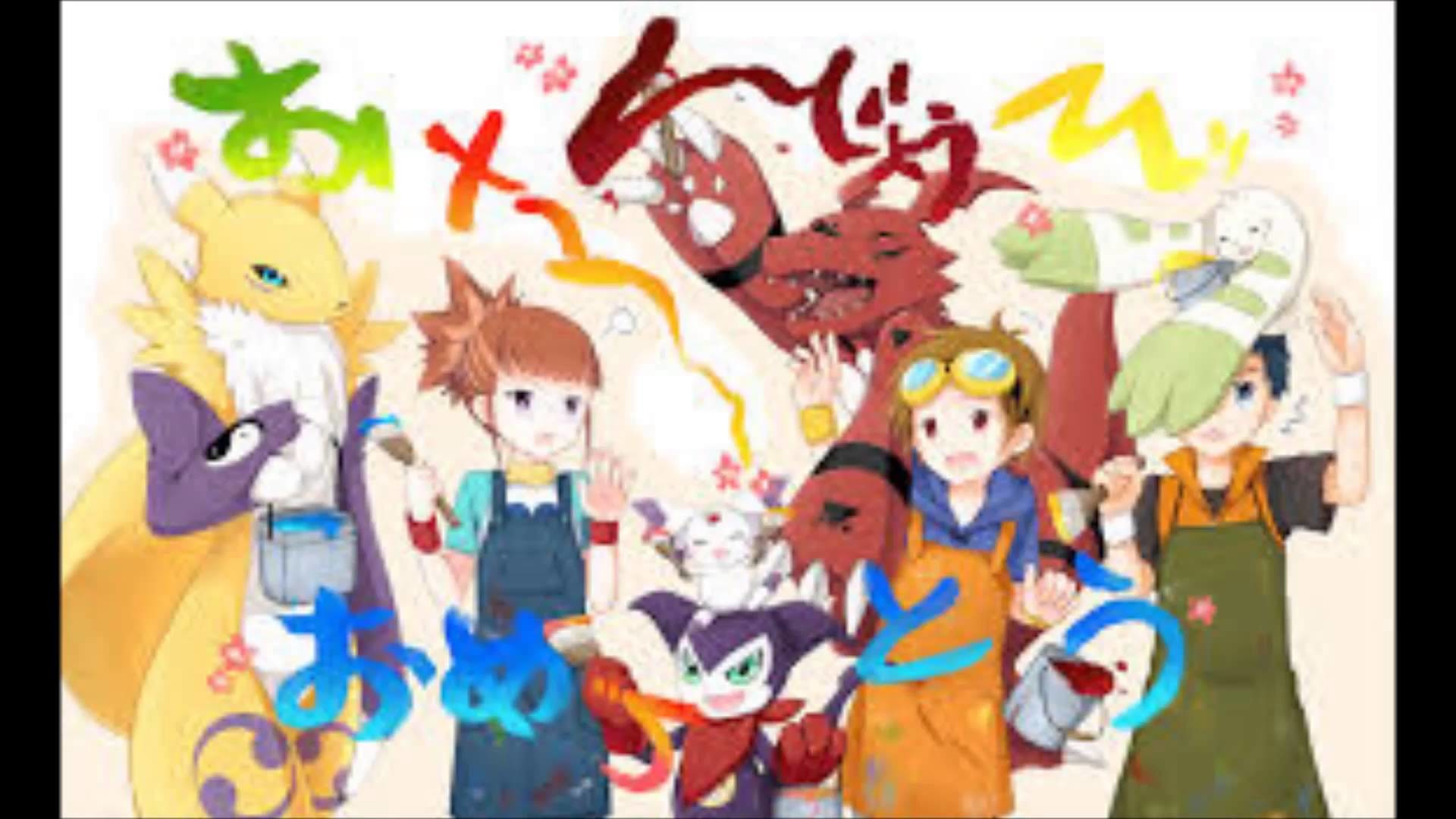 1920x1080, Digimon Opening Eine Vision - Digimon Tamers - HD Wallpaper 