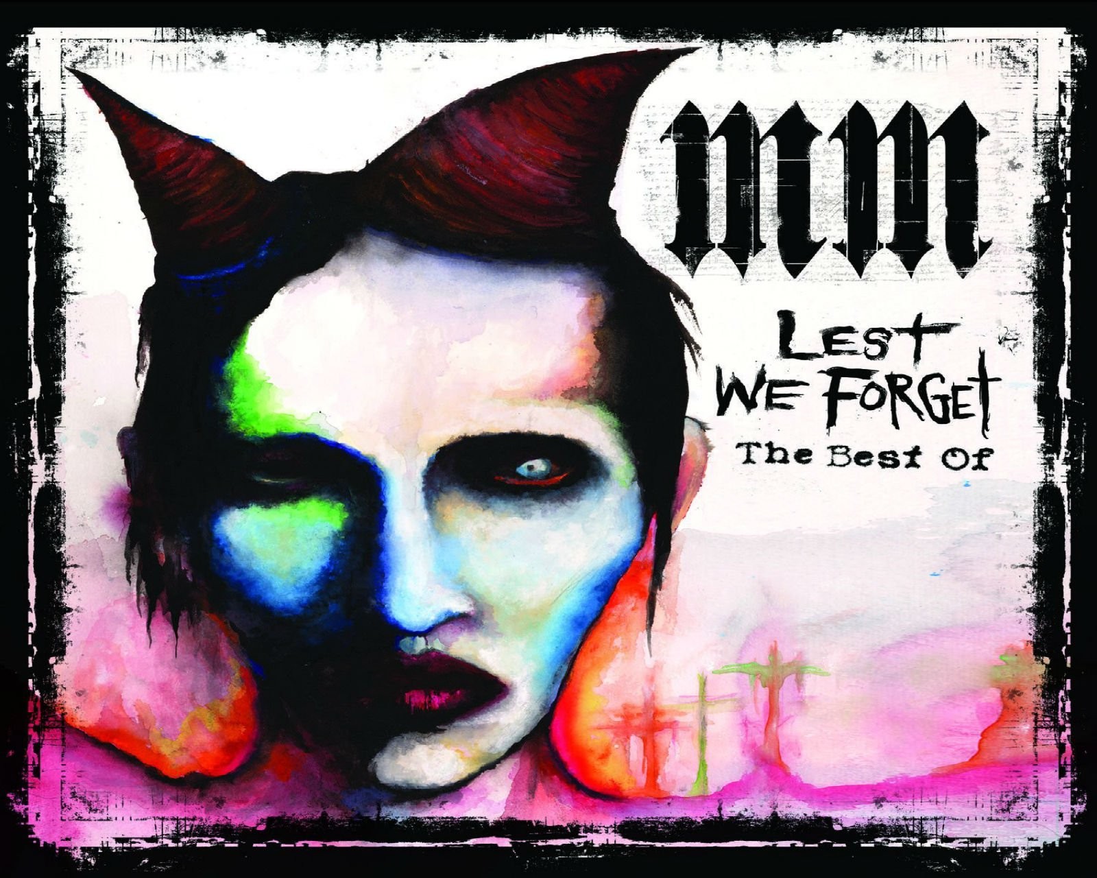 Marilyn Manson Lest We Forget The Best - HD Wallpaper 