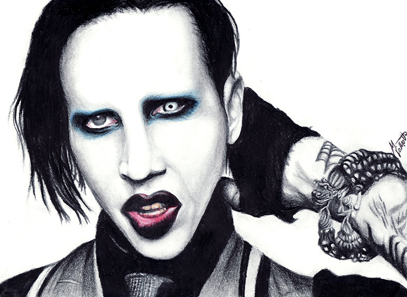 High Resolution Wallpaper - Marilyn Manson - HD Wallpaper 