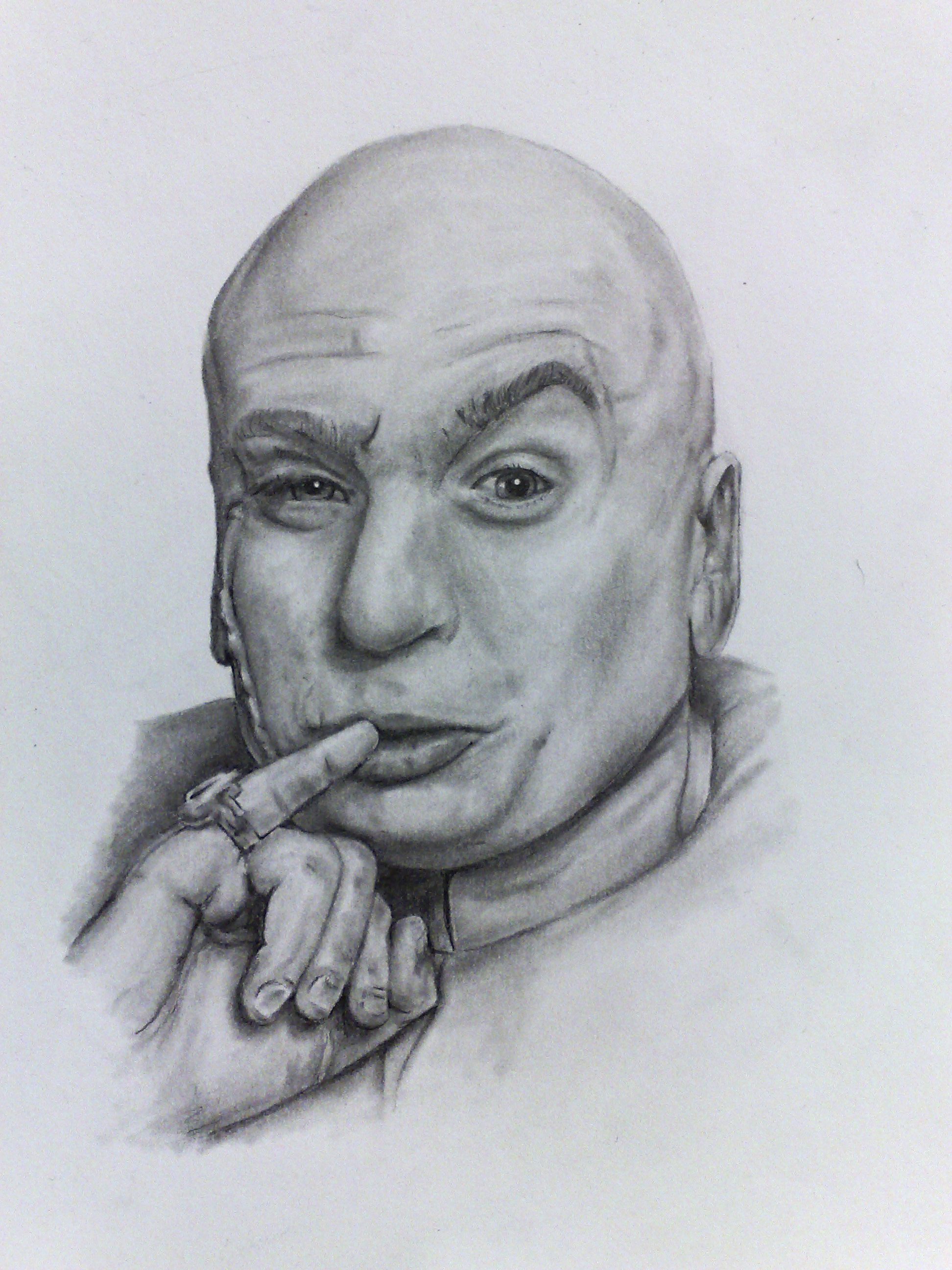 Dr Evil Wallpaper Is Just Fvcking Evil, 
 Data Src - Dr Evil Drawing - HD Wallpaper 