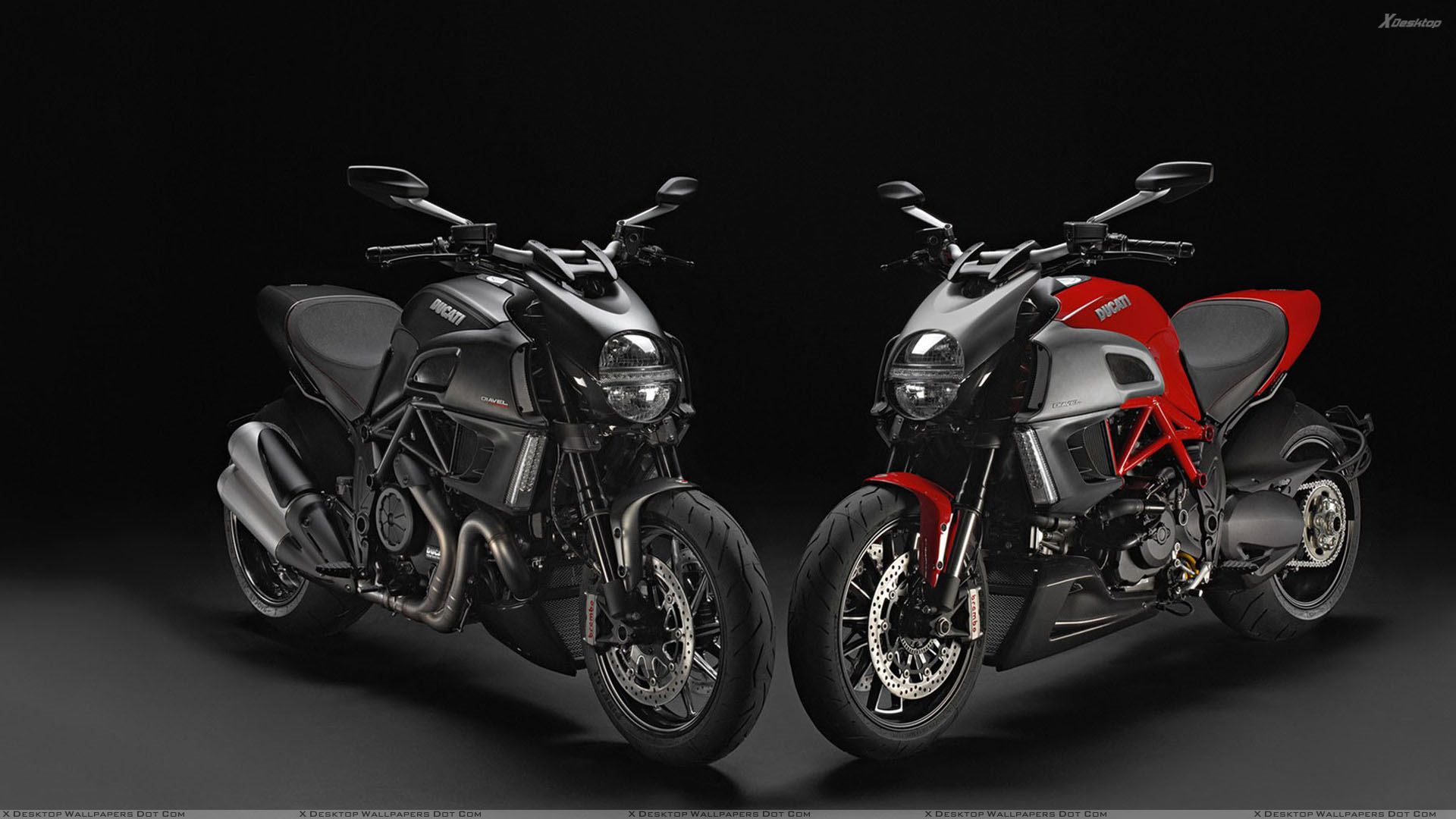 Diavel Vs X Diavel - HD Wallpaper 