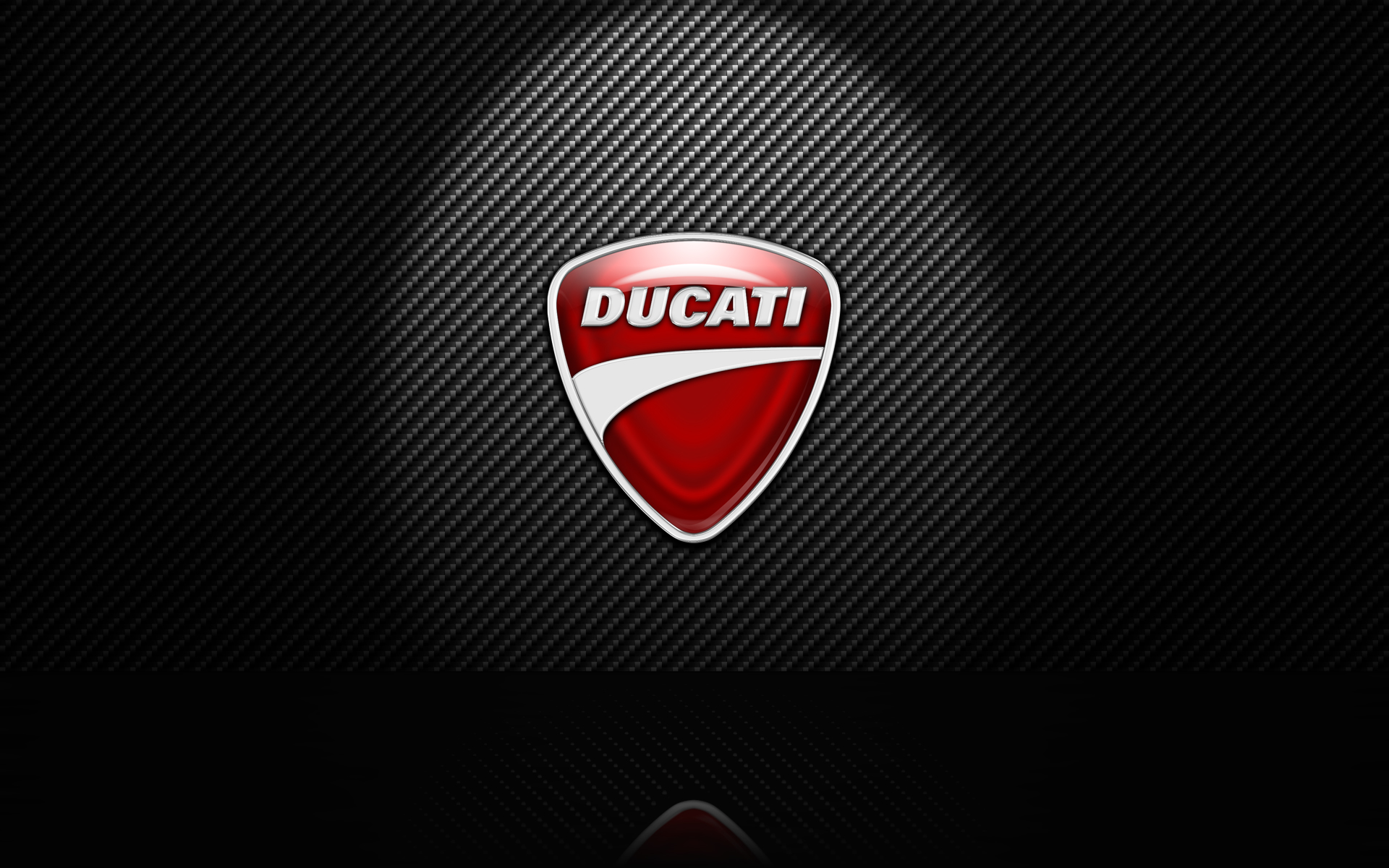 Ducati Logo Carbon - HD Wallpaper 