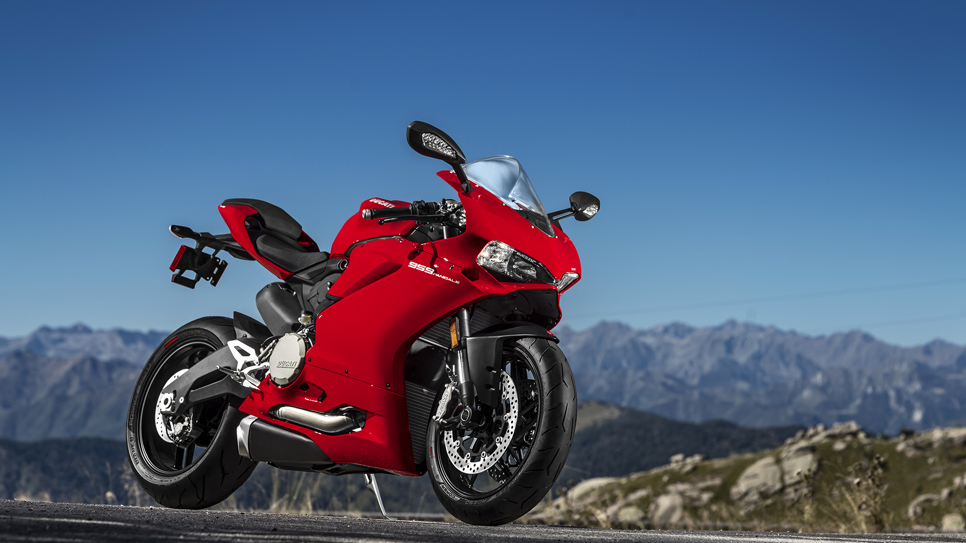 Ducati 959 Panigale Red - 1920x1080 Wallpaper 