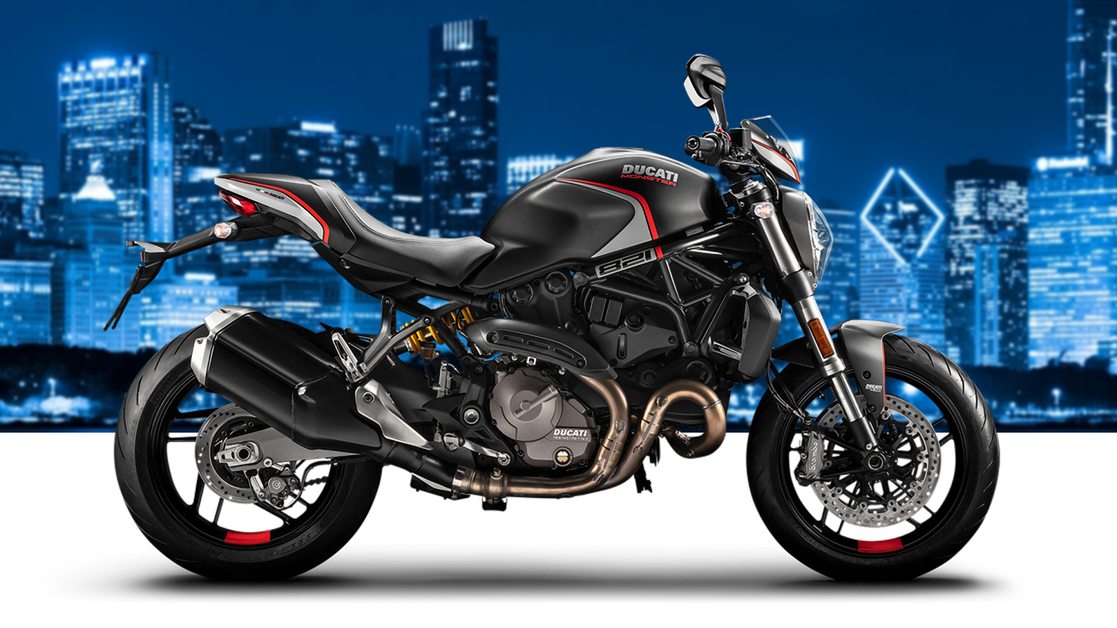 2019 Ducati Monster 821 Stealth - HD Wallpaper 