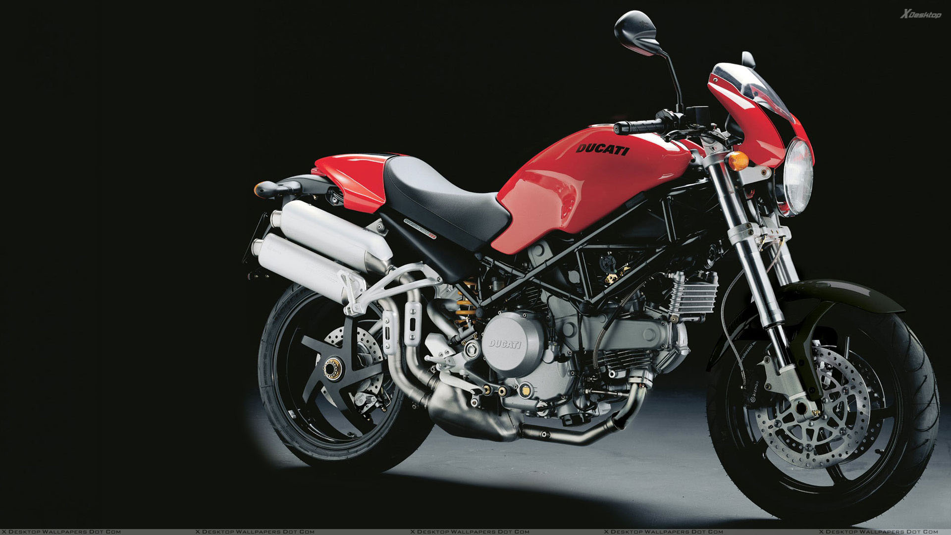 Ducati Monster S2r Red - HD Wallpaper 