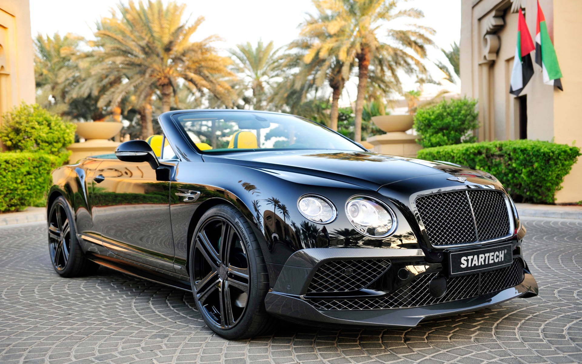 Wallpaper Bentley Continental Gt Luxury Black Car - Startech Bentley Gt - HD Wallpaper 