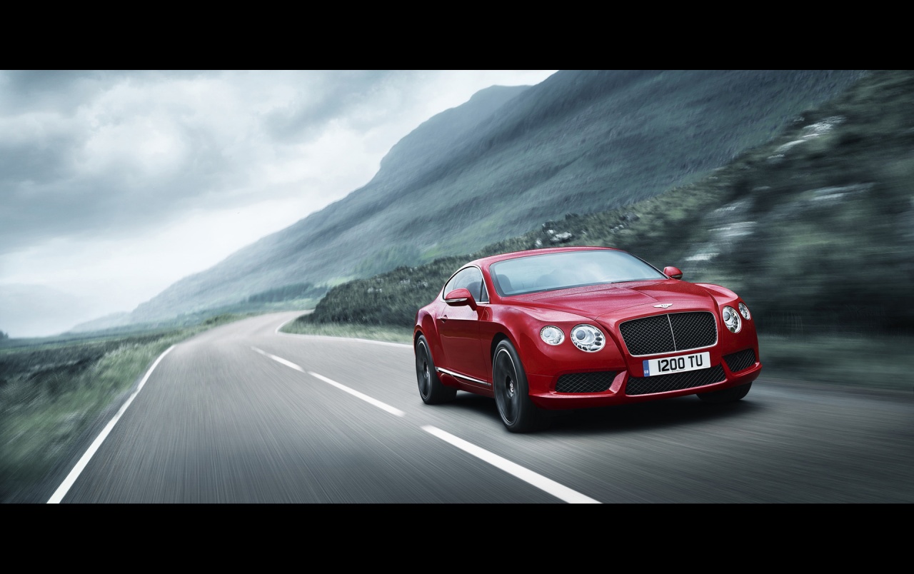 Bentley Continental Gt V8 Red Speed Wallpapers - Bentley Continental Gt Speed Red - HD Wallpaper 