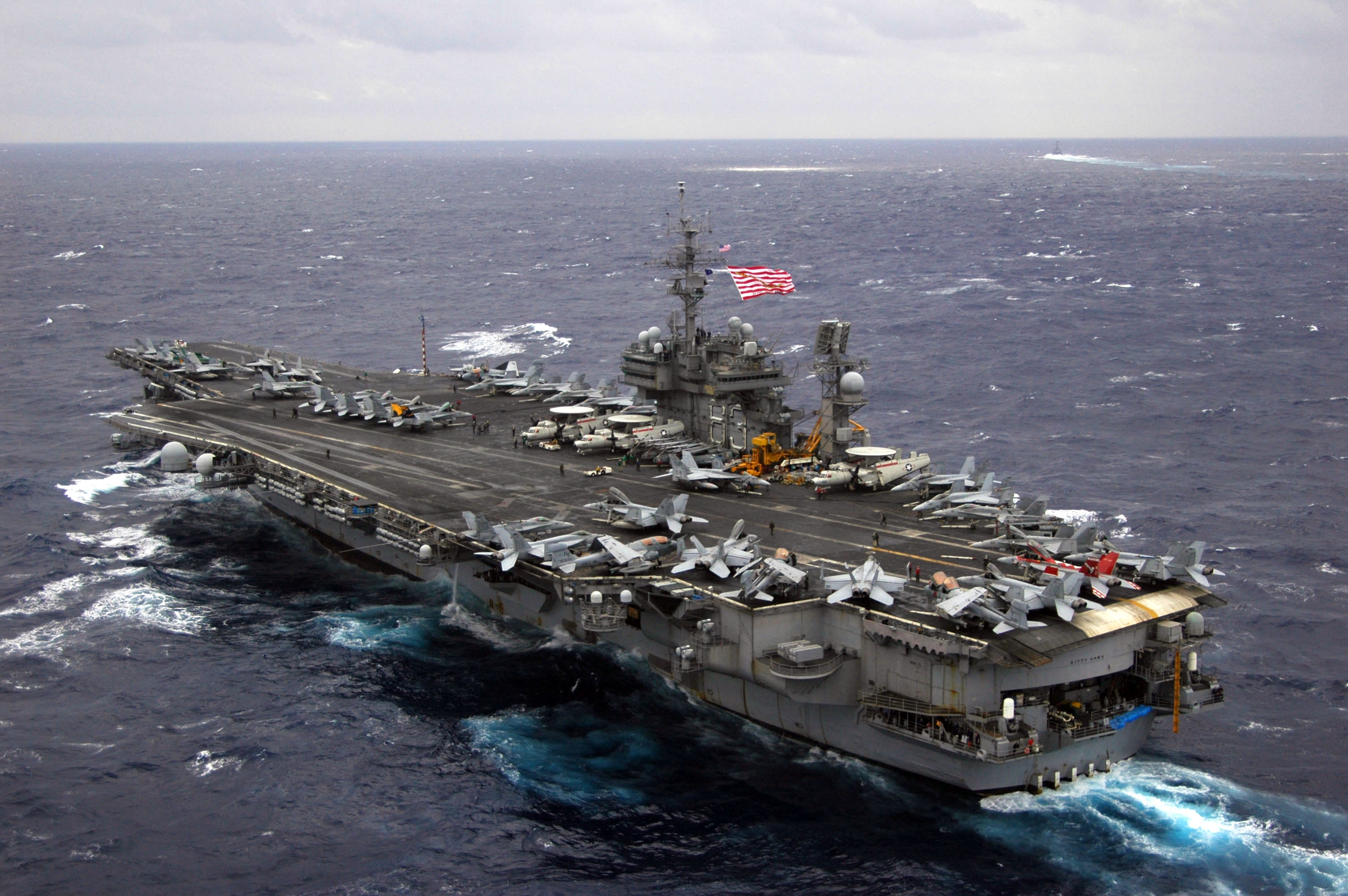 Uss Kitty Hawk Pics, Military Collection - Uss Kitty Hawk India - HD Wallpaper 