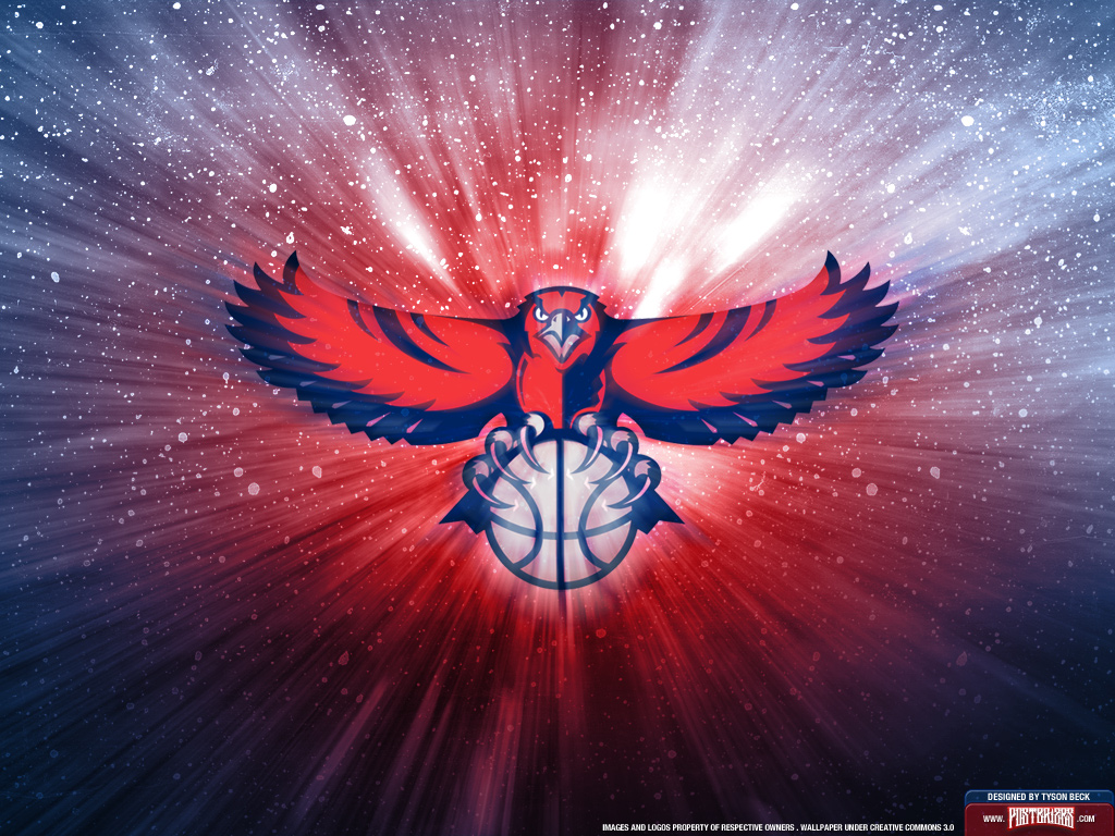 Atlanta Hawks Logo Wallpaper - Atlanta Hawks Logo Cool - HD Wallpaper 