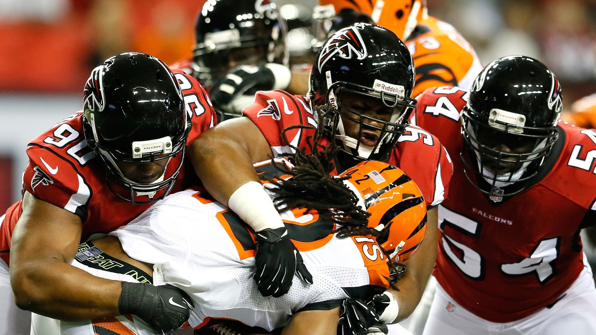 The Falcons Tackle The Bengals Live On Sky Sports On - Sprint Football - HD Wallpaper 
