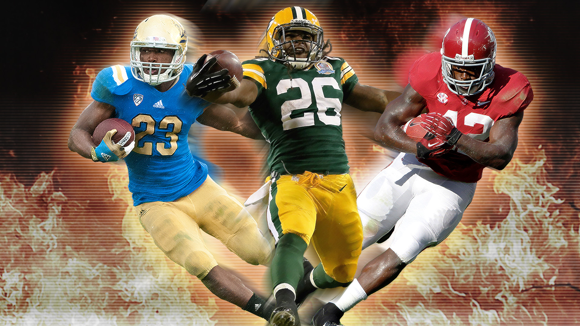 Eddie Lacy Green Bay Packers Wallpaper - HD Wallpaper 