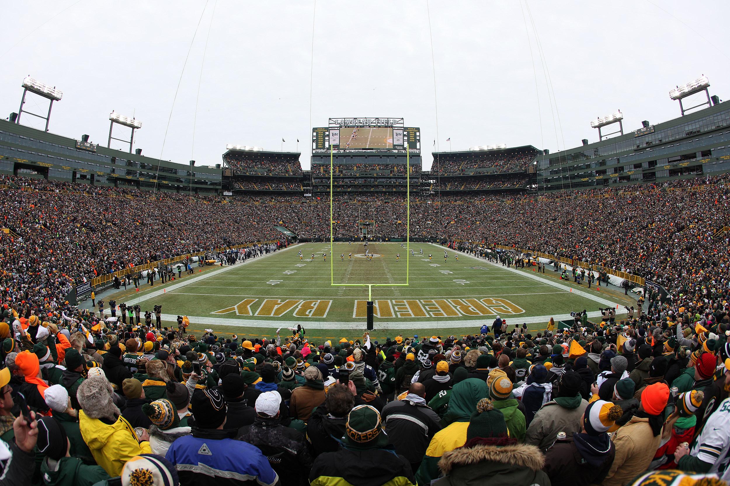 Lambeau Field Wallpaper - Soccer-specific Stadium - HD Wallpaper 