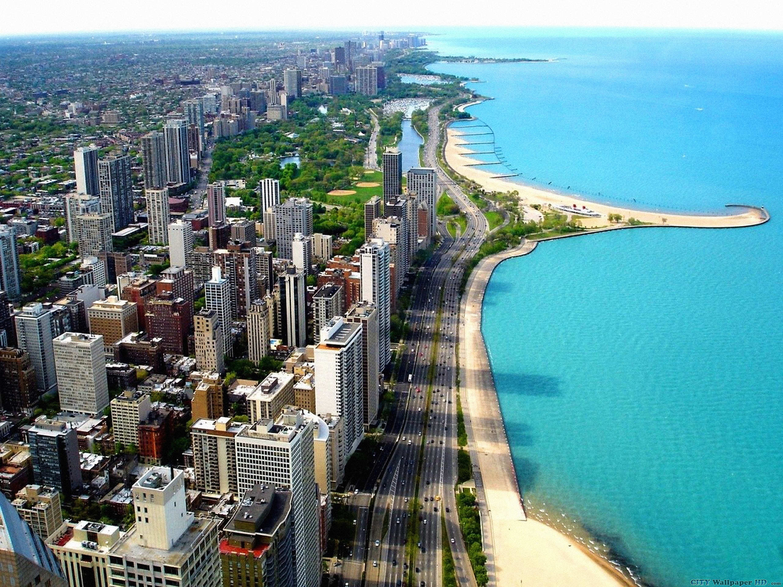 Skyscrapers In Chicago Wallpapers - Chicago - HD Wallpaper 