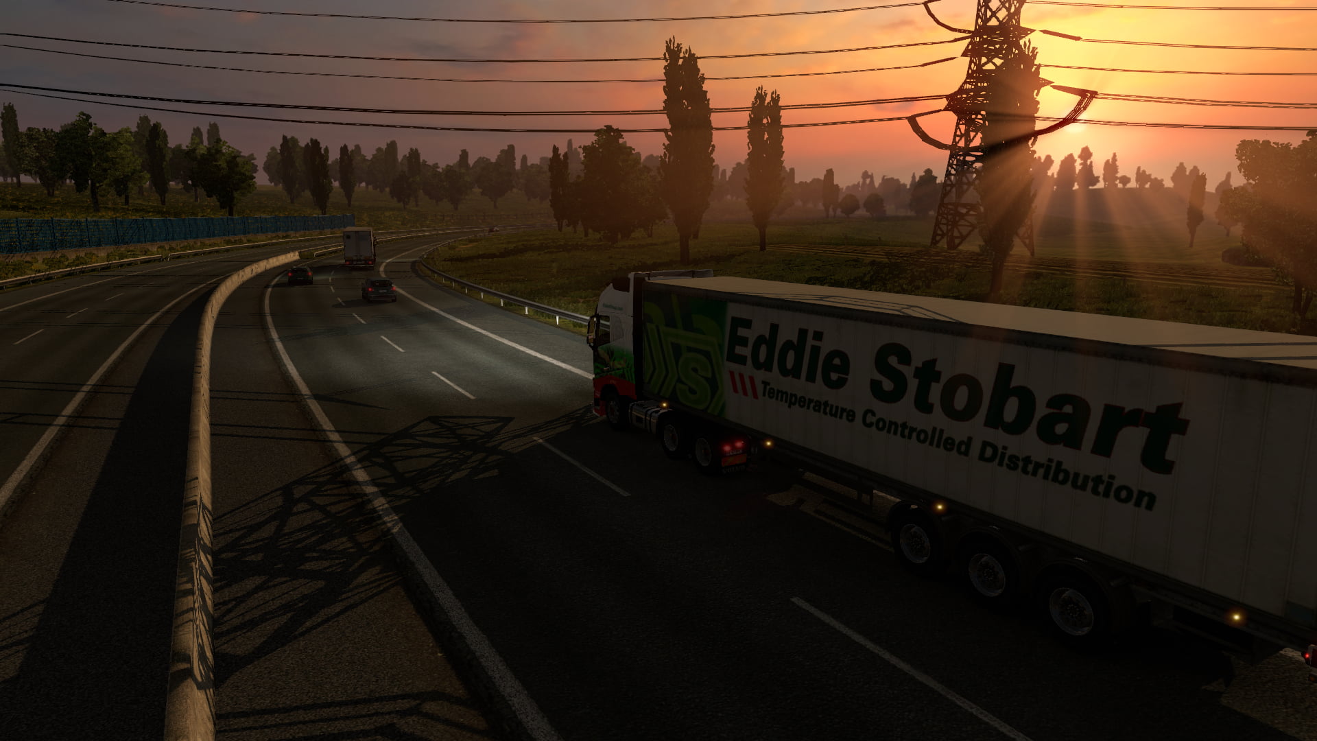 Sunset Truck - HD Wallpaper 