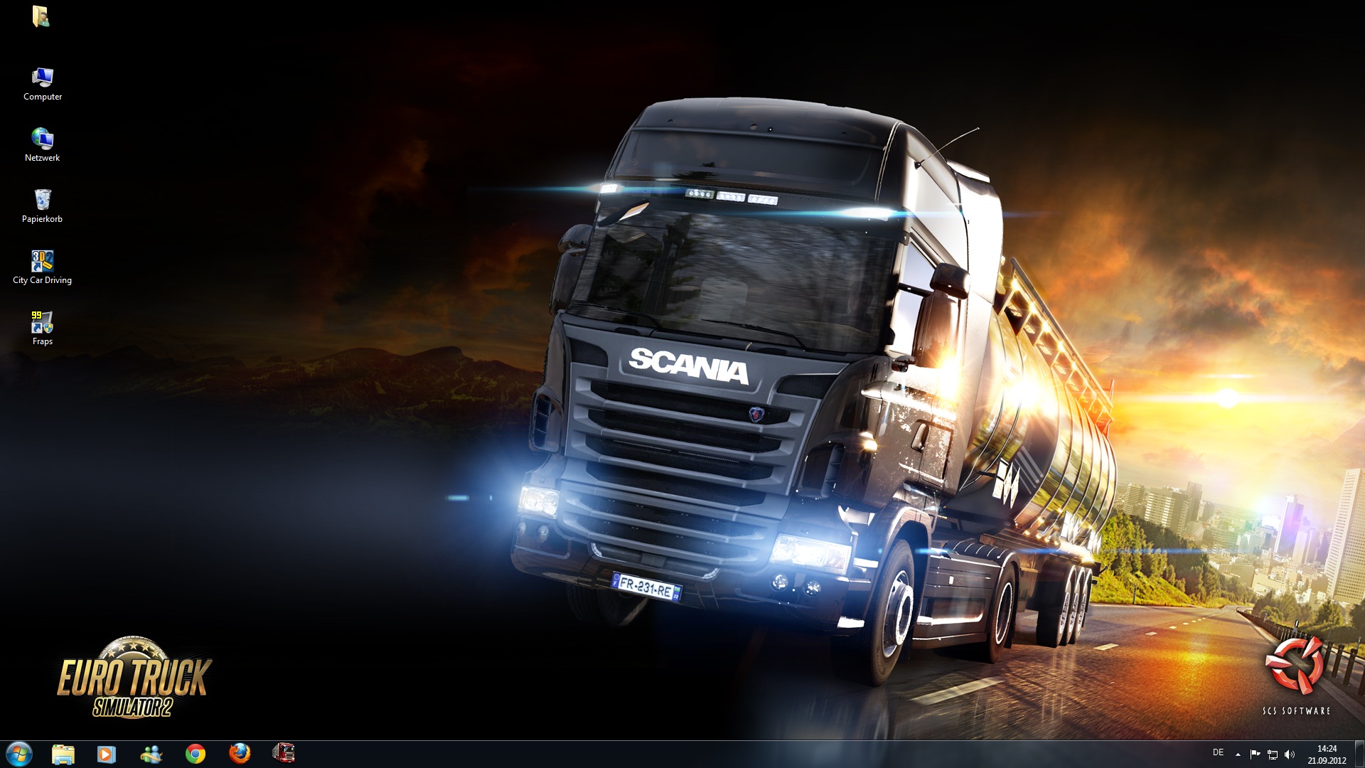 Euro Truck Simulator 2 1080p - HD Wallpaper 