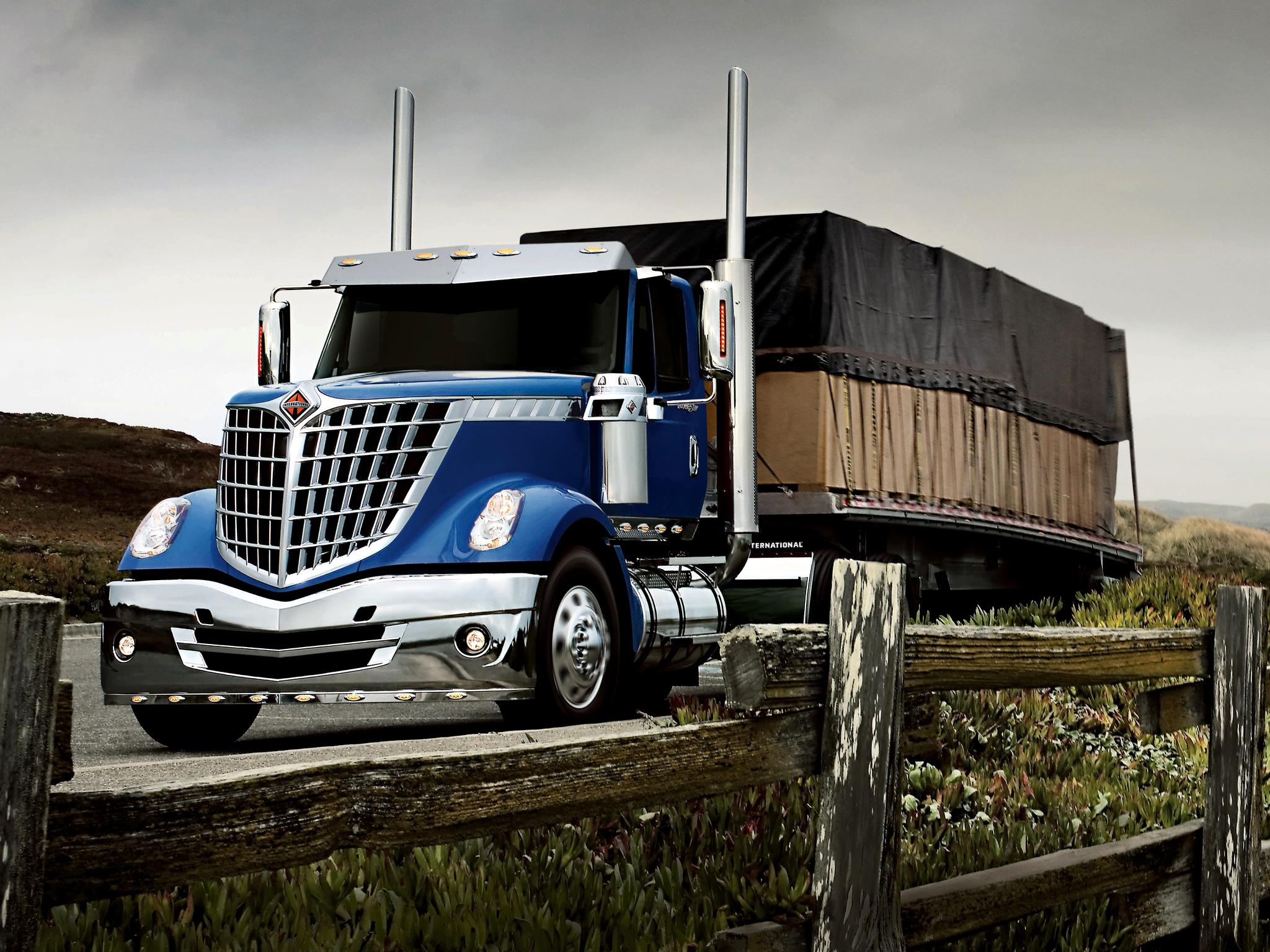 Hd 2008 International Lonestar Semi Tractor Background - International Lonestar - HD Wallpaper 