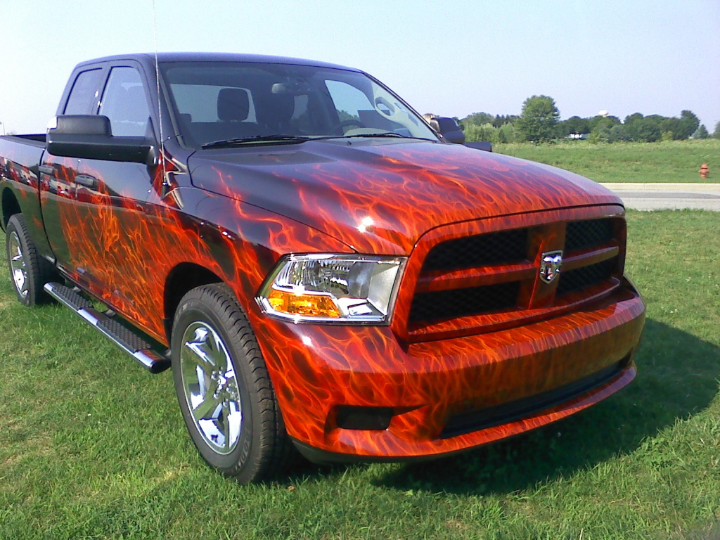 01ed68be 
views - Custom Paint Jobs On Dodge Ram Trucks - HD Wallpaper 