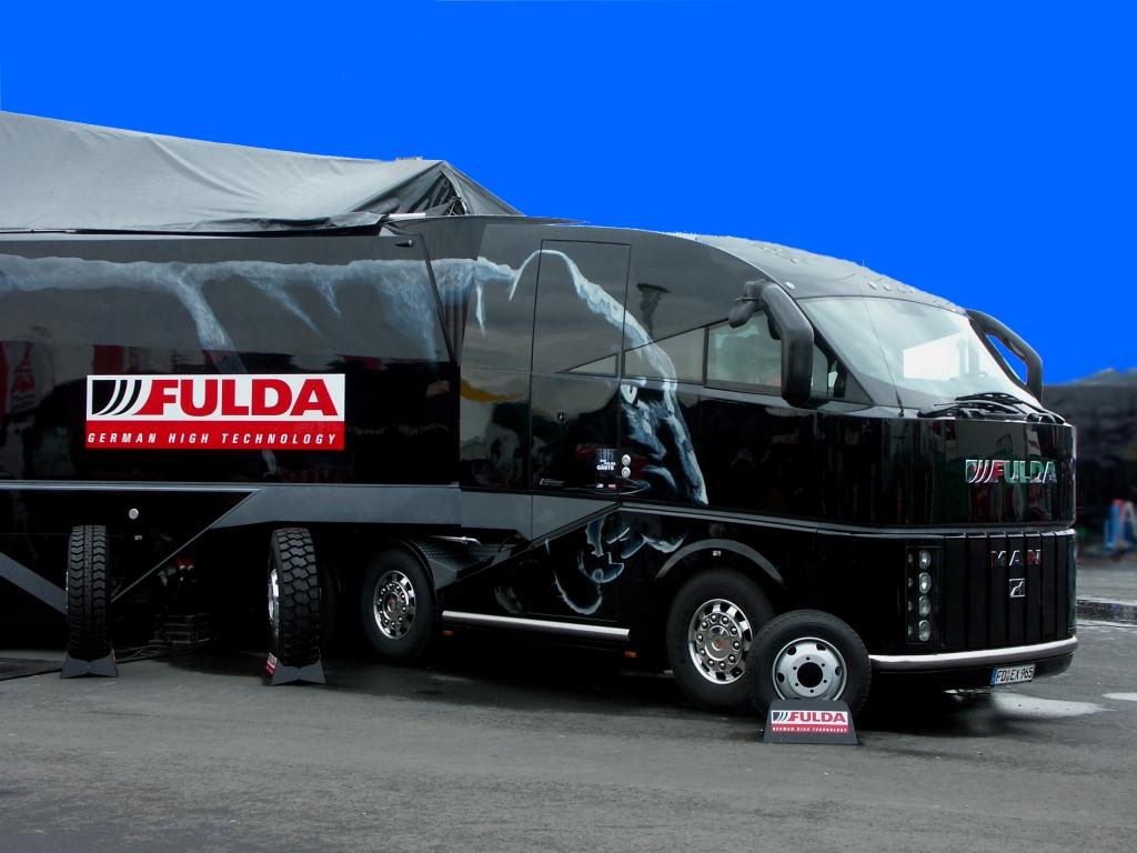 Man Fulda Truck - Commercial Vehicle - HD Wallpaper 