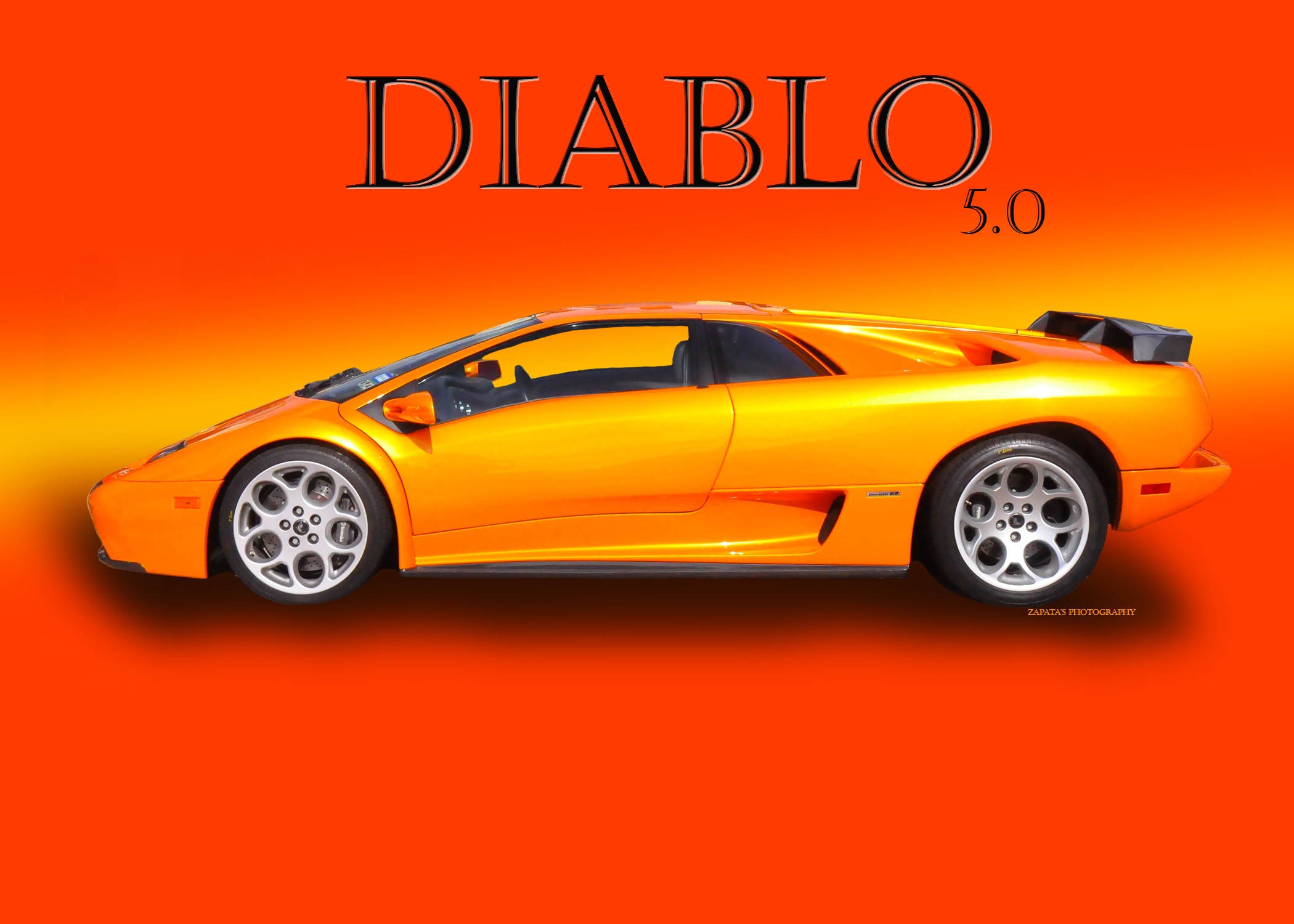Lamborghini Diablo - HD Wallpaper 