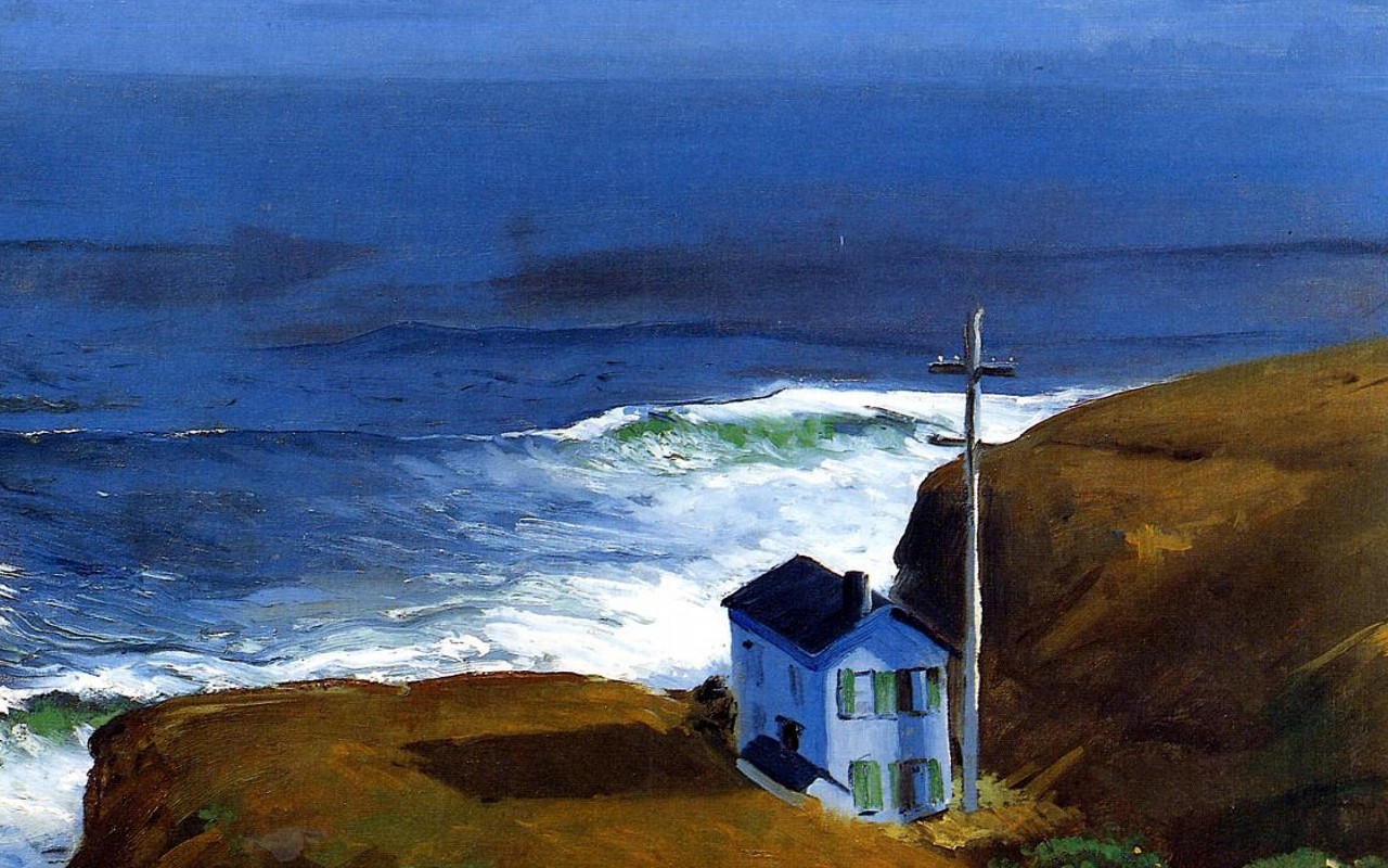 George Bellows Shore House - HD Wallpaper 