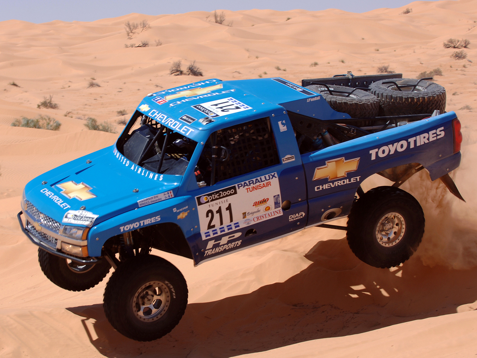 Chevrolet Silverado Trophy Truck - Chevrolet Silverado Dakar - HD Wallpaper 