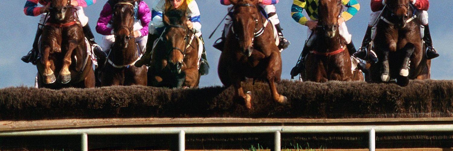 Horse Racing Wallpapers001 - Course De Haie Chevaux - HD Wallpaper 