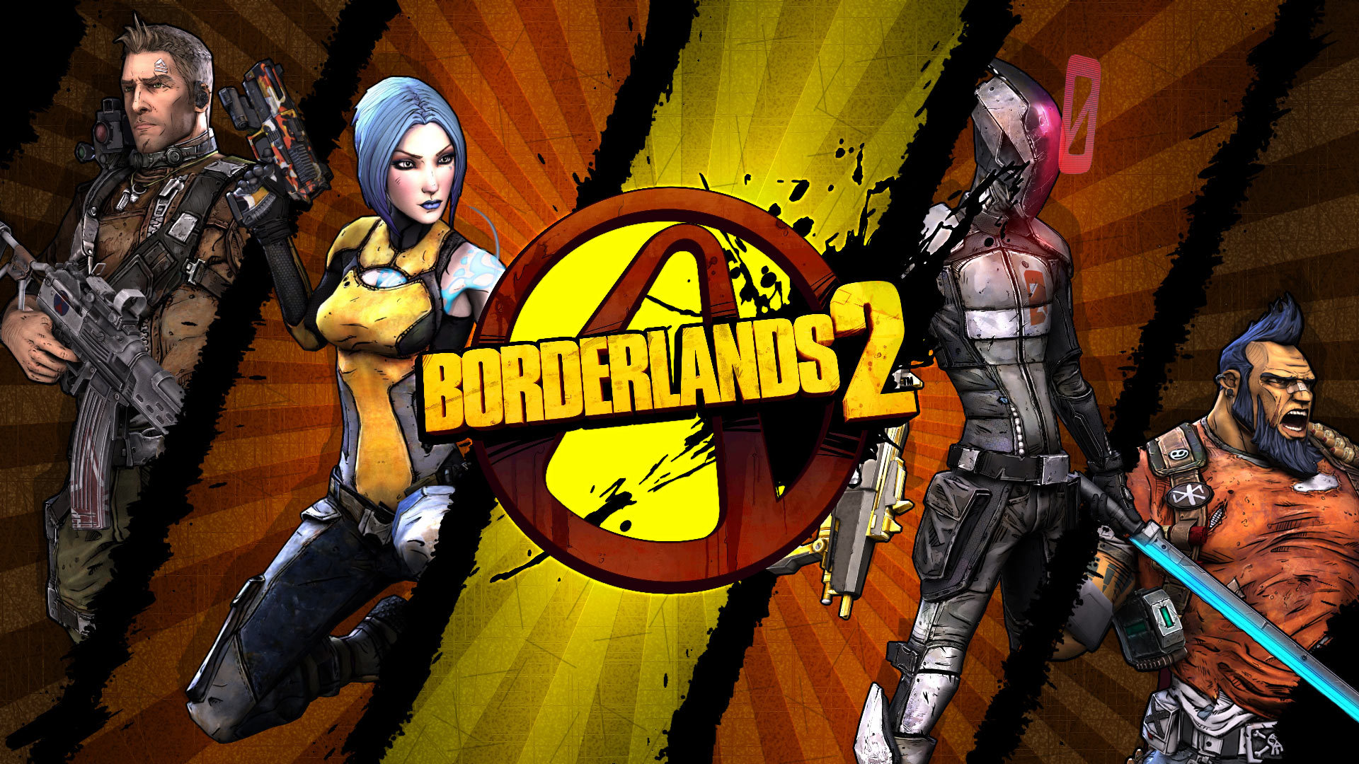 Wallpaper Of Borderlands 2 Fps Rpg Unreal Engine 3 - Borderlands 2 - HD Wallpaper 