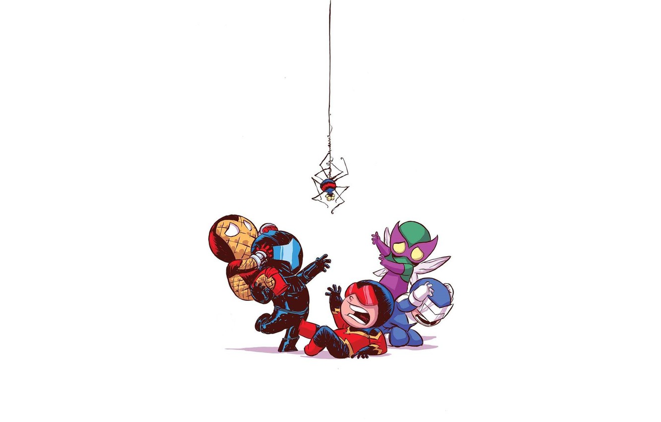 Photo Wallpaper Beetle, Fear, Marvel Comics, Spider-man, - Superior Foes Of Spider Man Skottie Young - HD Wallpaper 