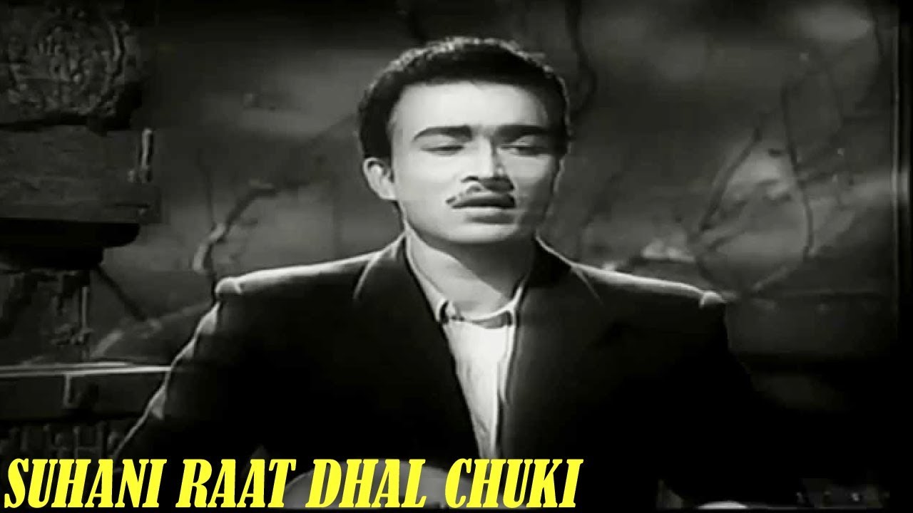 Suhani Rat Dhal Chuki Na Jane Tum Kab Aaogey - HD Wallpaper 