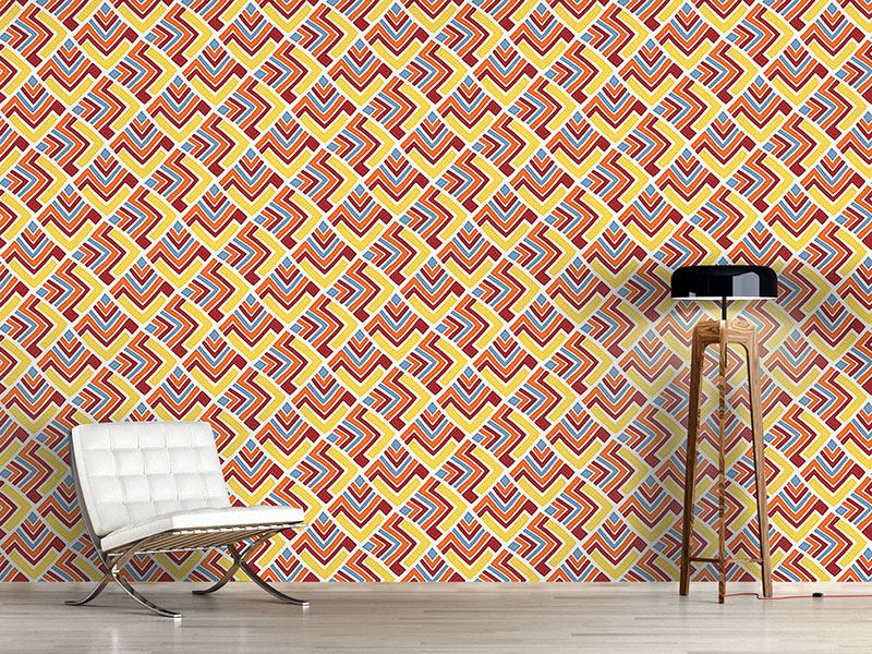 Design Wallpaper Boomerang Red - Wall - HD Wallpaper 