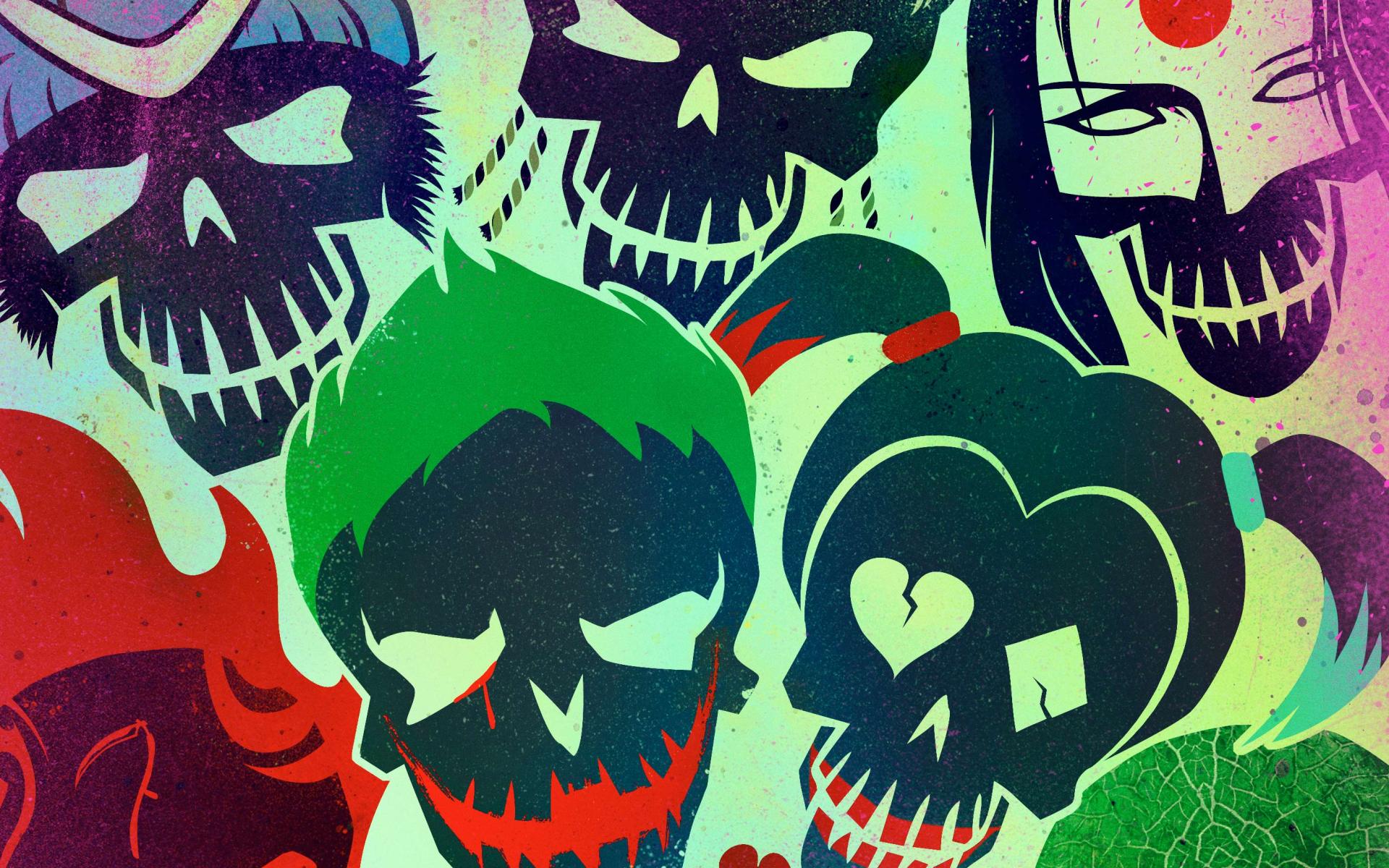 Suicide Squad Widescreen Computer Wallpaper - Suicide Squad Wallpaper Full Hd - HD Wallpaper 