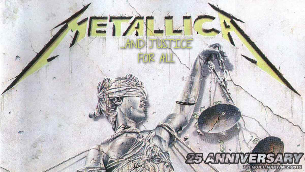 Metallica Wallpaper And Justice For All And Justice - Metallica And Justice For All Cover - HD Wallpaper 