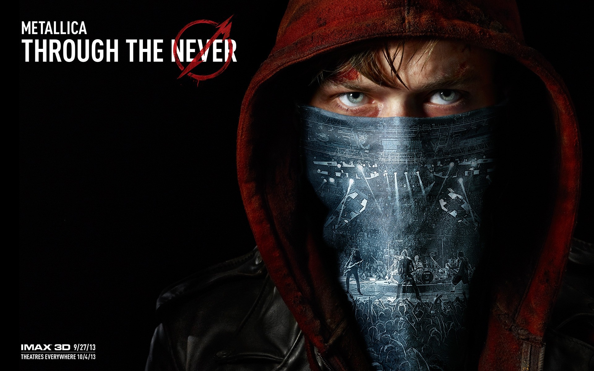 Bands Dark Danger Horror Man Mask Adult Vicious Scared - Metallica Through The Never - HD Wallpaper 