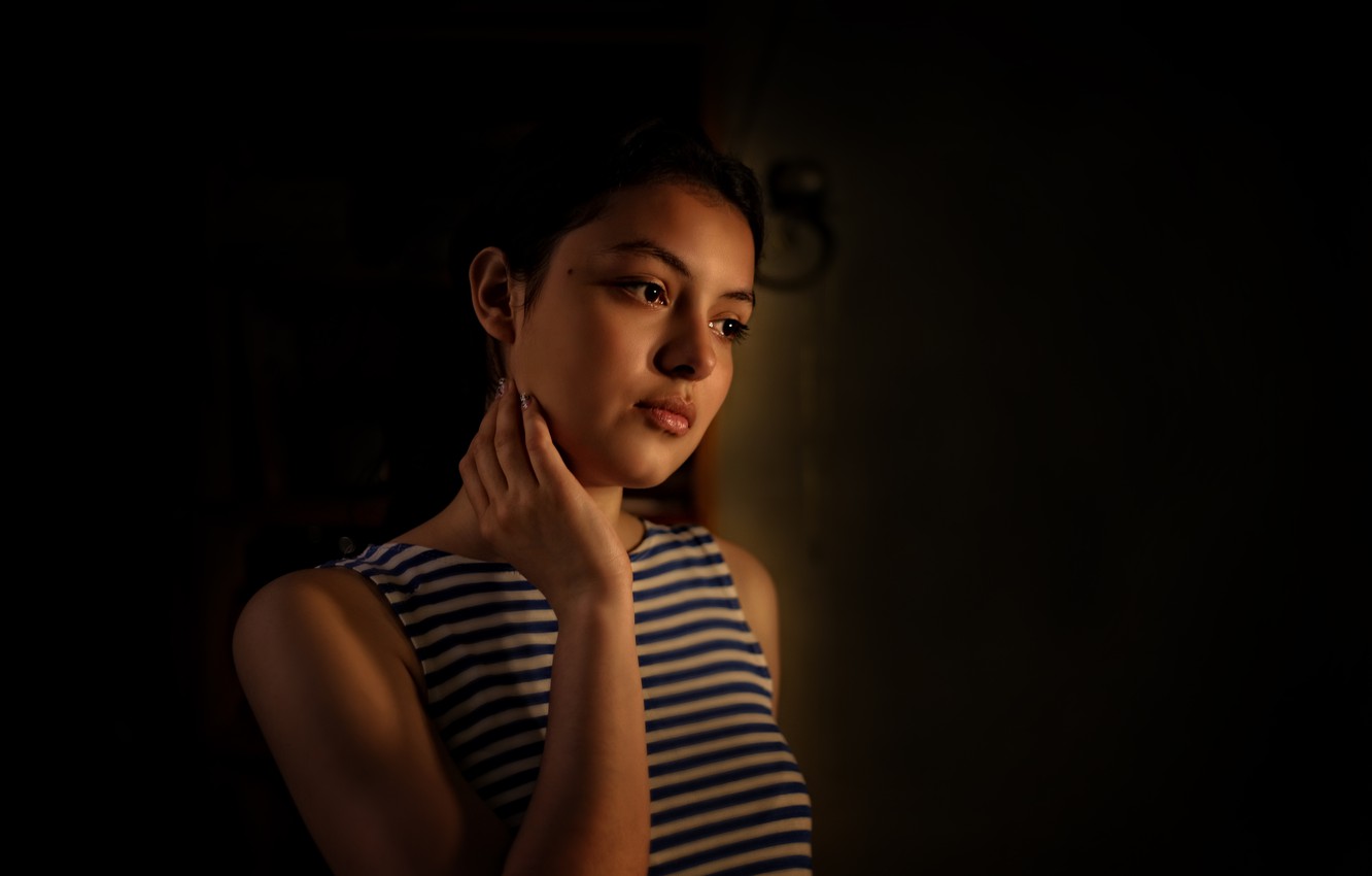 Photo Wallpaper Look, Beautiful Girl, Nastya, Pretty - Girl - HD Wallpaper 