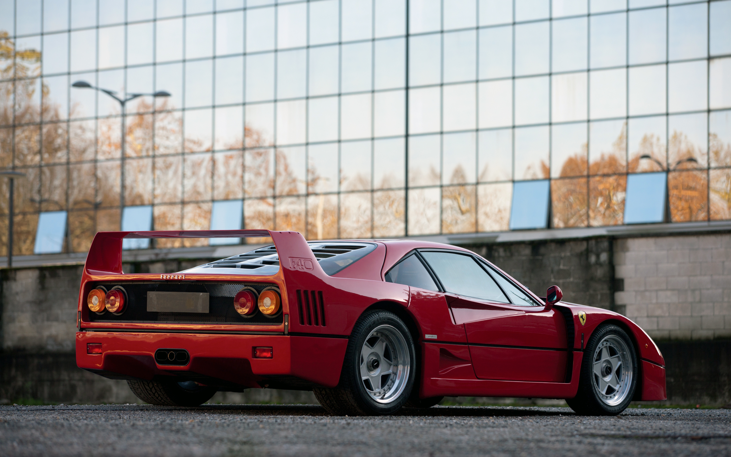 Wallpaper Of Ferrari, Ferrari F40, Car, Red, Supercar, - Ferrari F40 - HD Wallpaper 