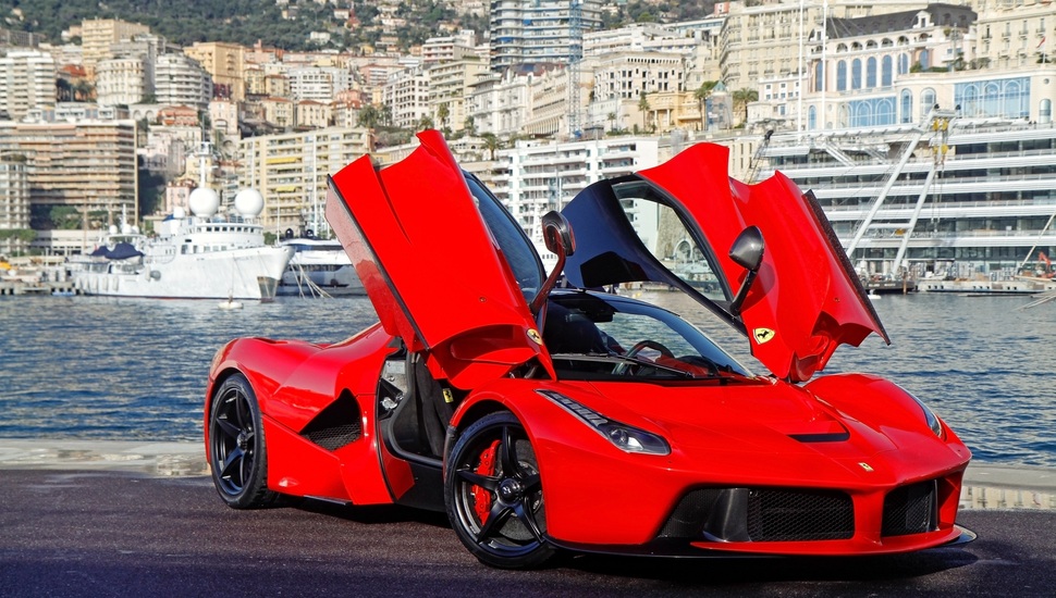The Laferrari, Red, Ferrari, Red, Front View, Laferrari, - Lewis Hamilton House And Cars - HD Wallpaper 