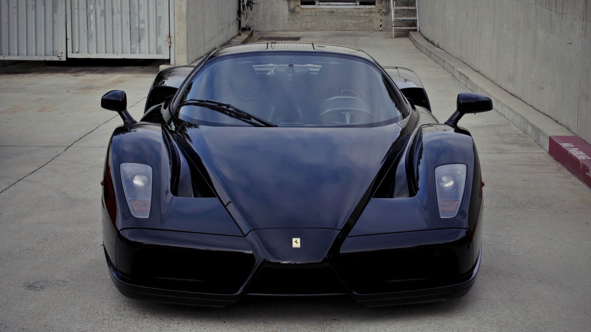 Wallpaper - Black Ferrari Car Hd Wallpapers 1080p - HD Wallpaper 