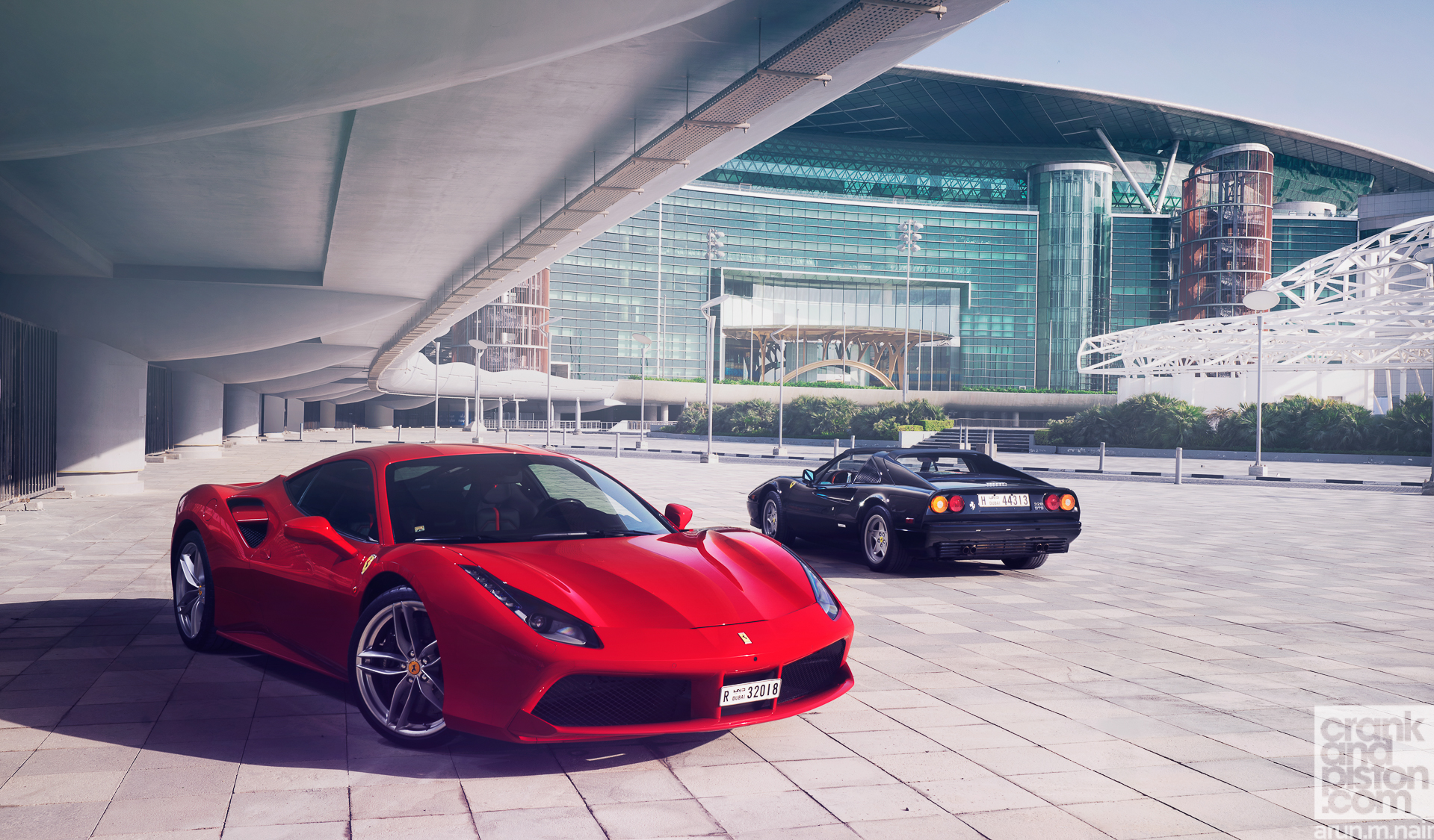 Ferrari 488 Gtb Meets Ferrari 328 Gts Wallpapers Crankandpiston-1 - 488 Gtb - HD Wallpaper 