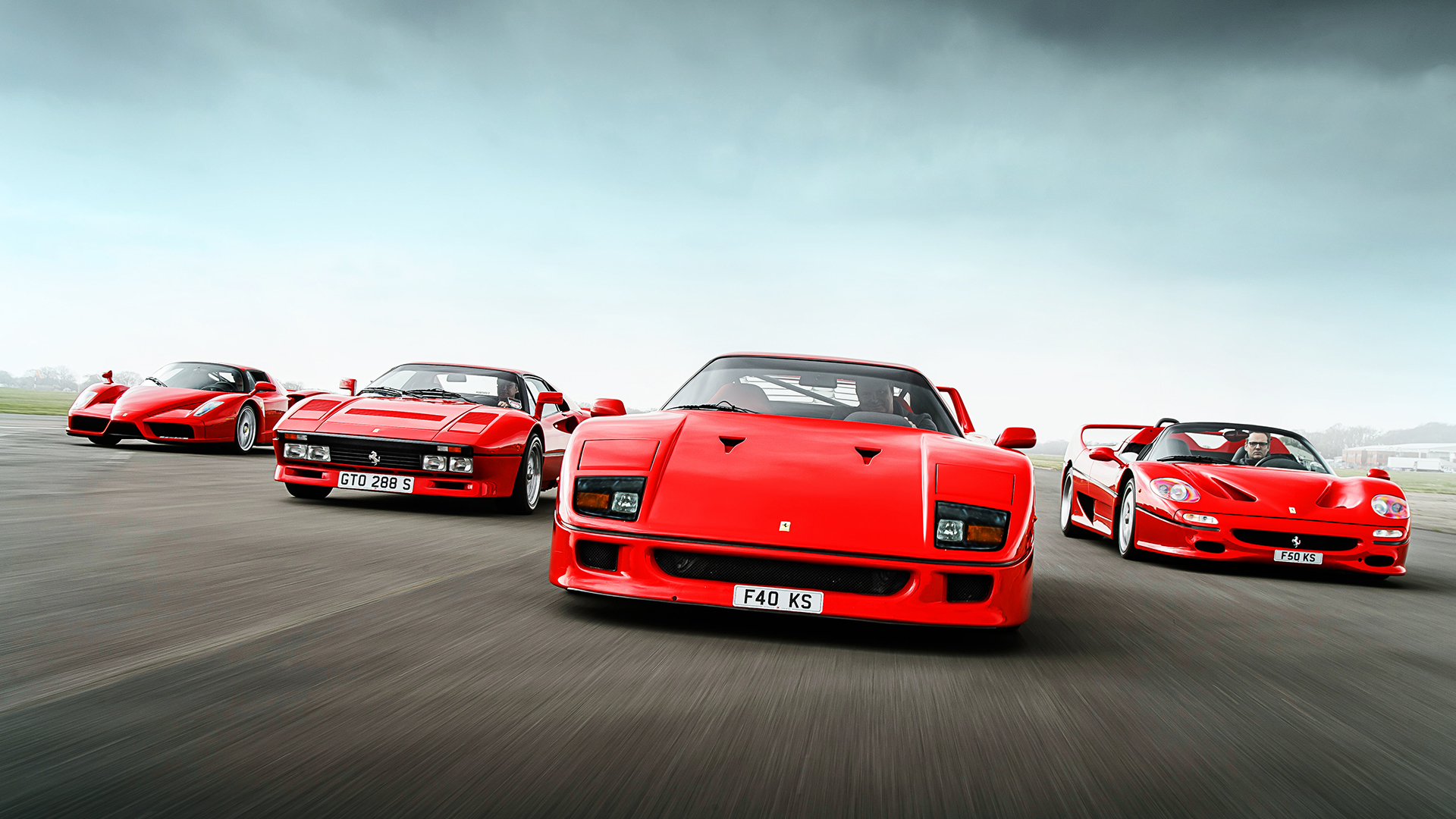 Ferrari F40 Ferrari F50 Enzo Ferrari Ferrari Gto Ferrari - Ferrari F40 - HD Wallpaper 
