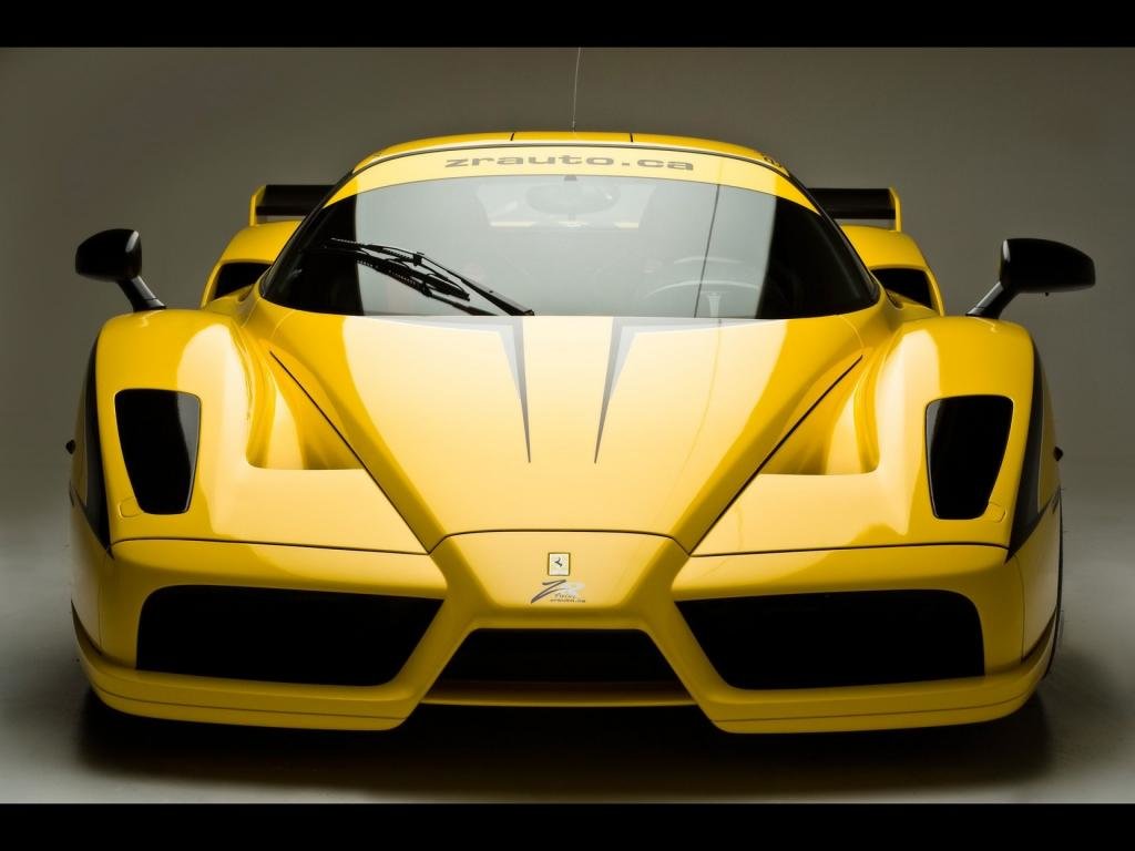Awesome Ferrari Enzo Free Background Id - Ferrari Enzo Yellow 2018 - HD Wallpaper 