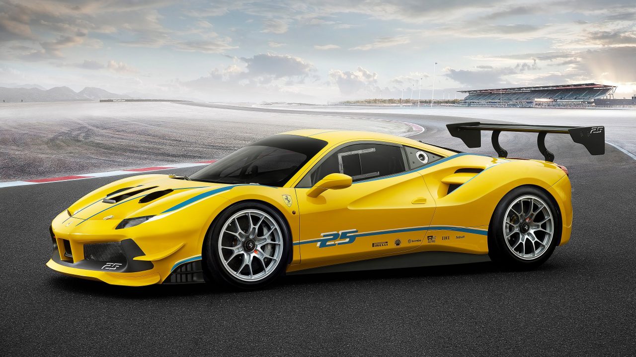 Download Ferrari 488 Challenge Hd Wallpaper - 2017 Ferrari 488 Challenge - HD Wallpaper 
