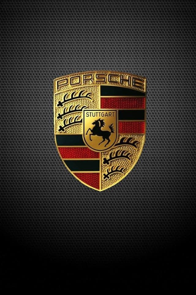 Porsche Logo Wallpaper Iphone - HD Wallpaper 