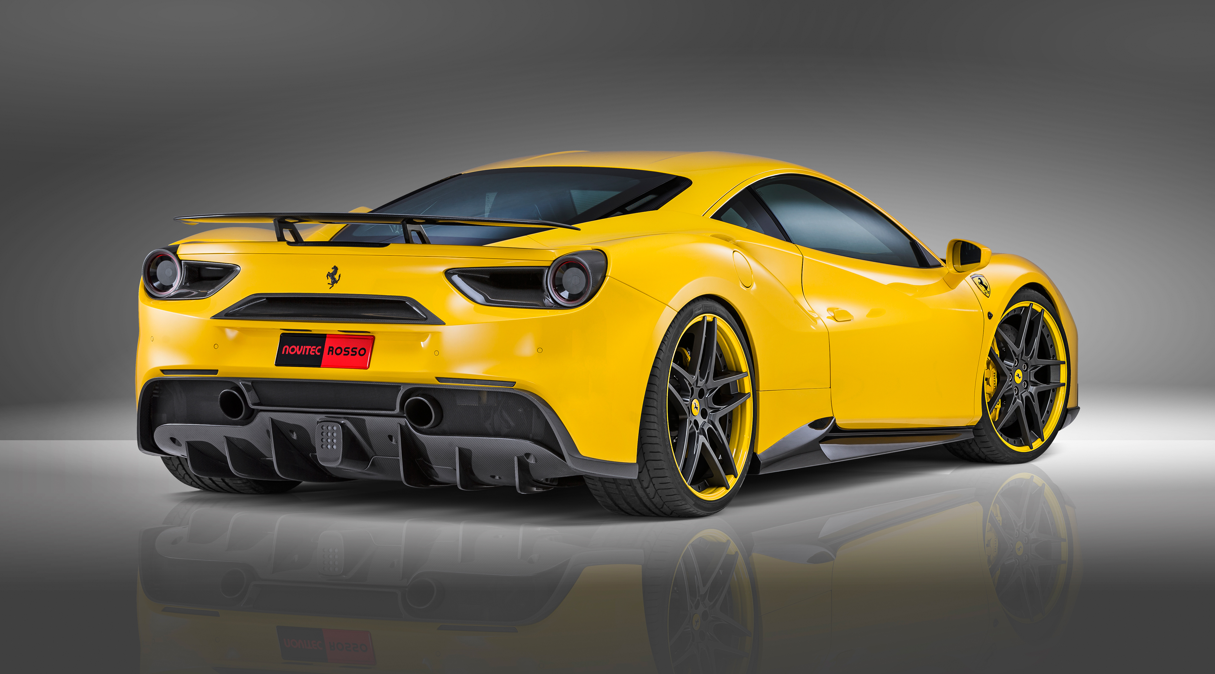 Ferrari 488 Gtb Novitec Rosso - HD Wallpaper 
