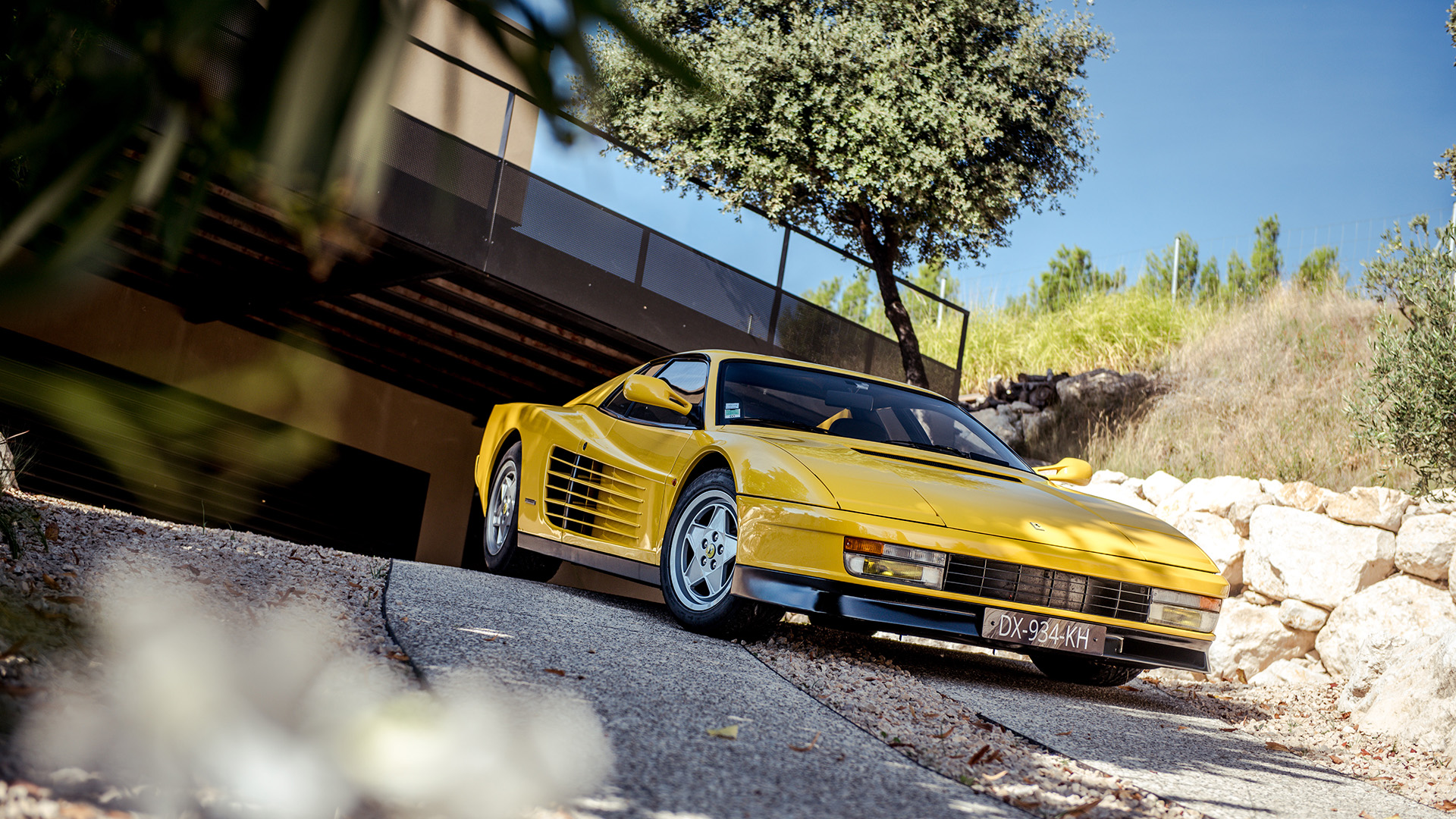 Ferrari Testarossa - HD Wallpaper 