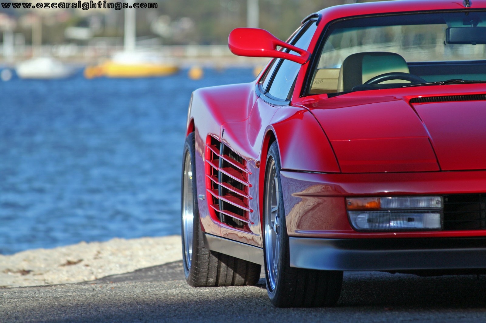 Ferrari Testarossa - HD Wallpaper 