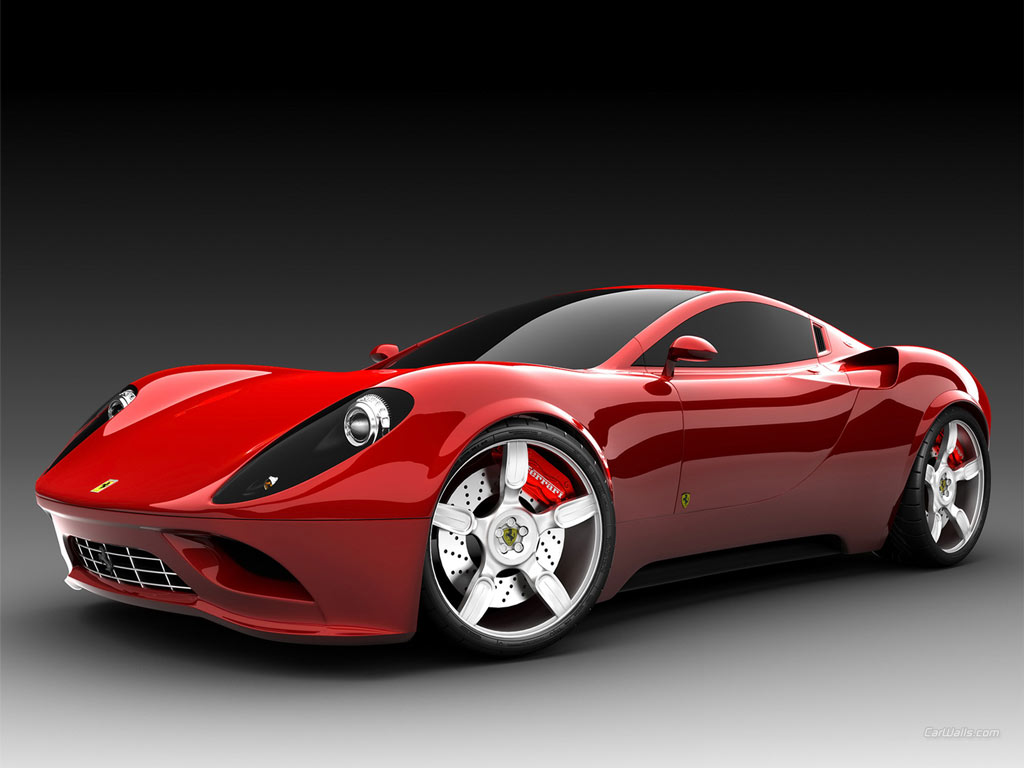 Ferrari Dino Concept Car - HD Wallpaper 