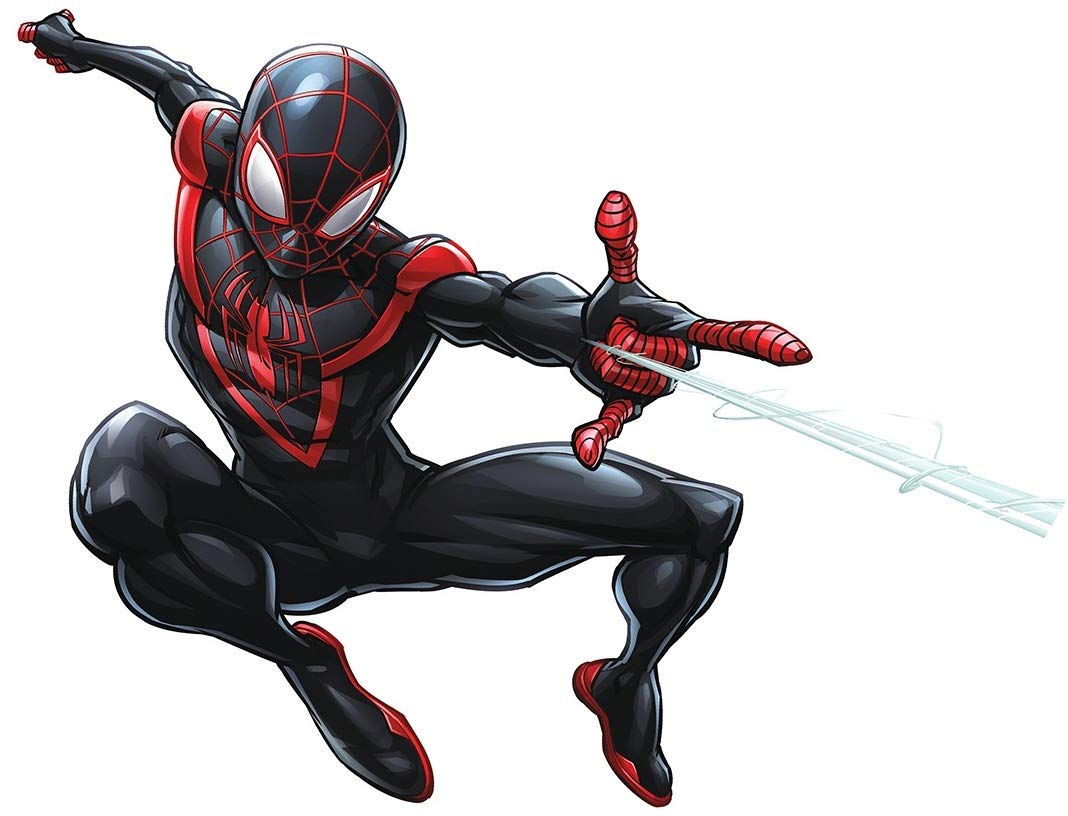 Miles Morales Wall Sticker - HD Wallpaper 