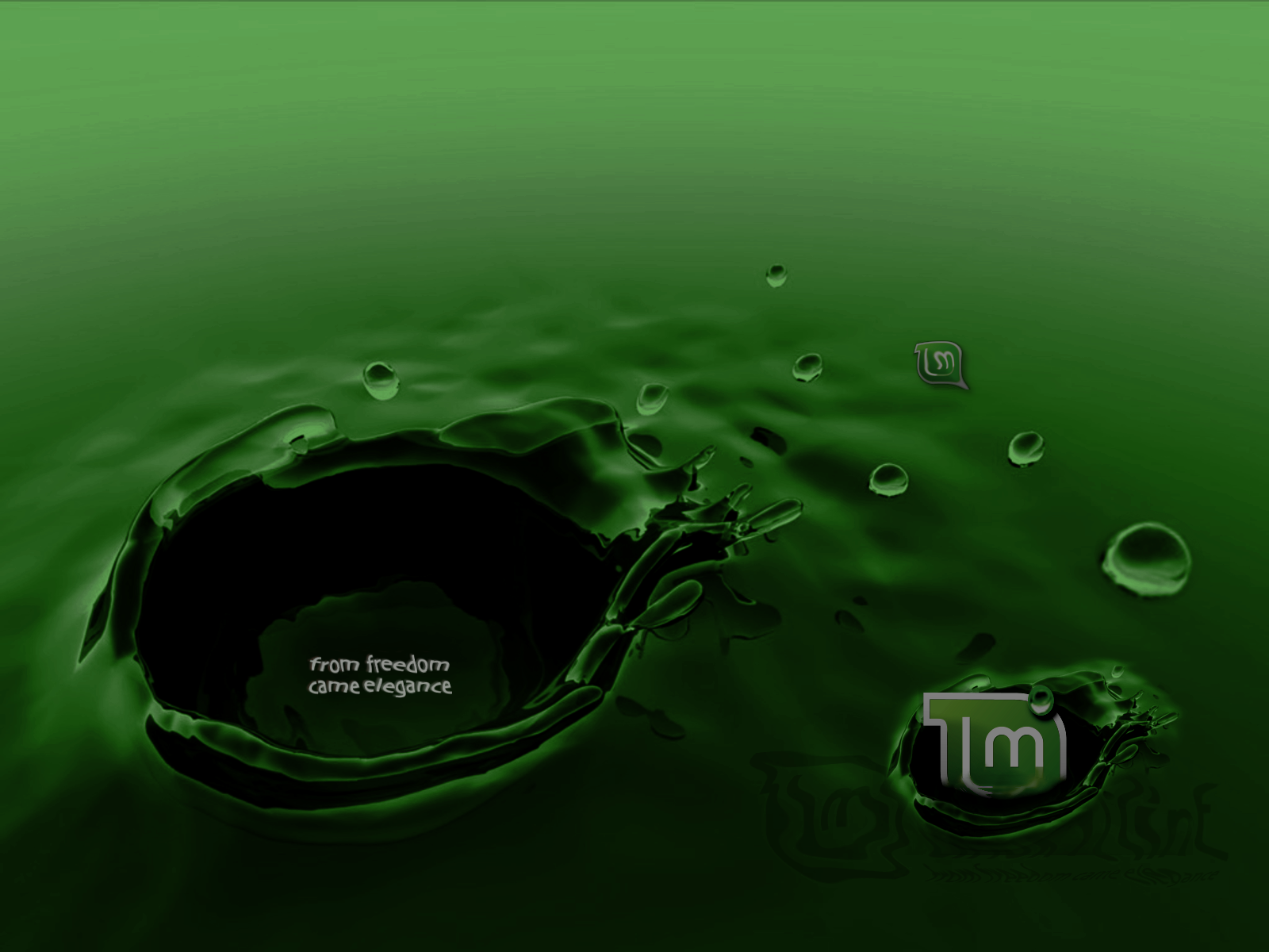 Linux Mint Wallpaper Hd - Great Linux Mint Background - HD Wallpaper 