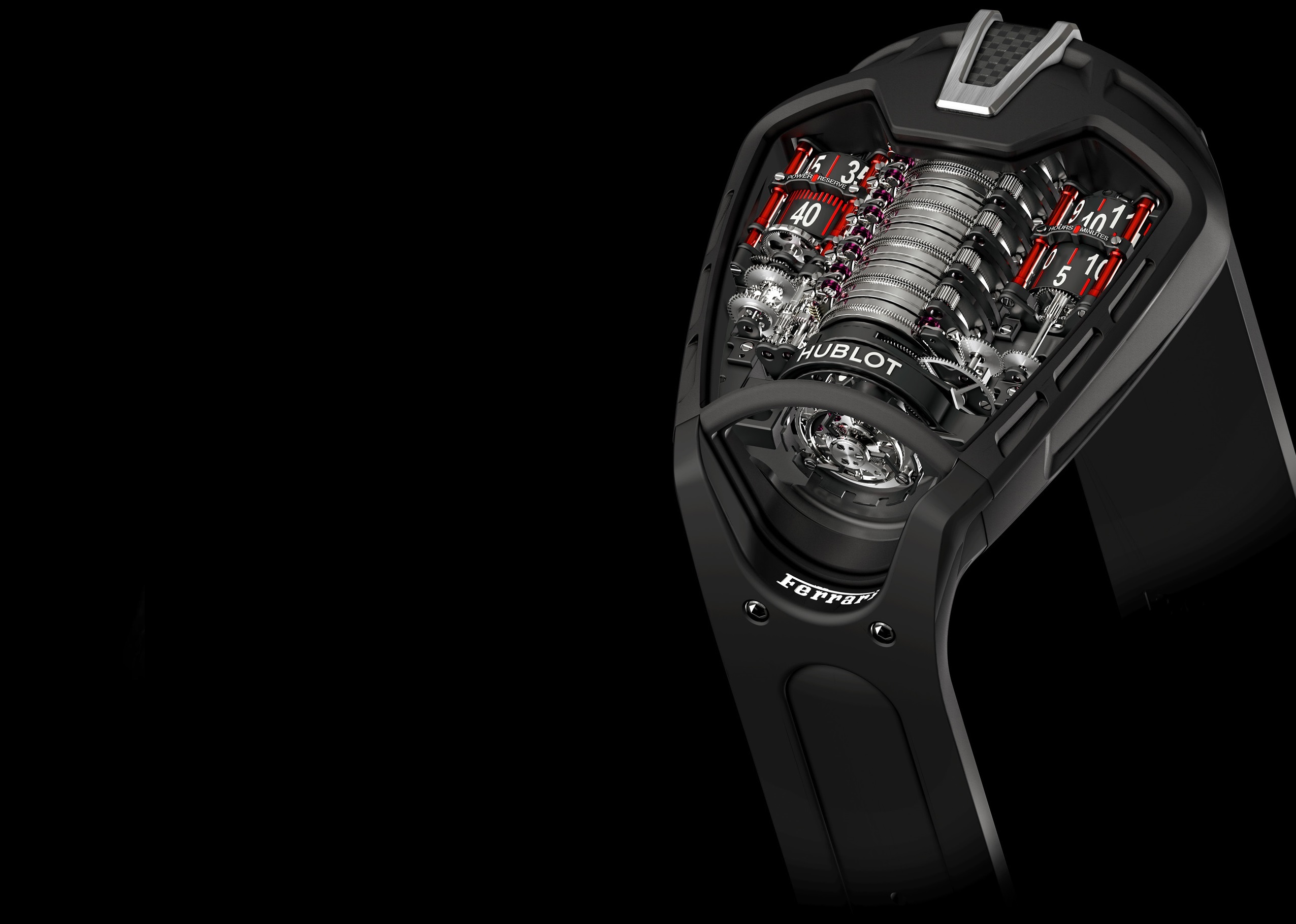 Wallpaper Of Часы Hublot Masterpiece Mp-05 Laferrari - Hublot Watches - HD Wallpaper 