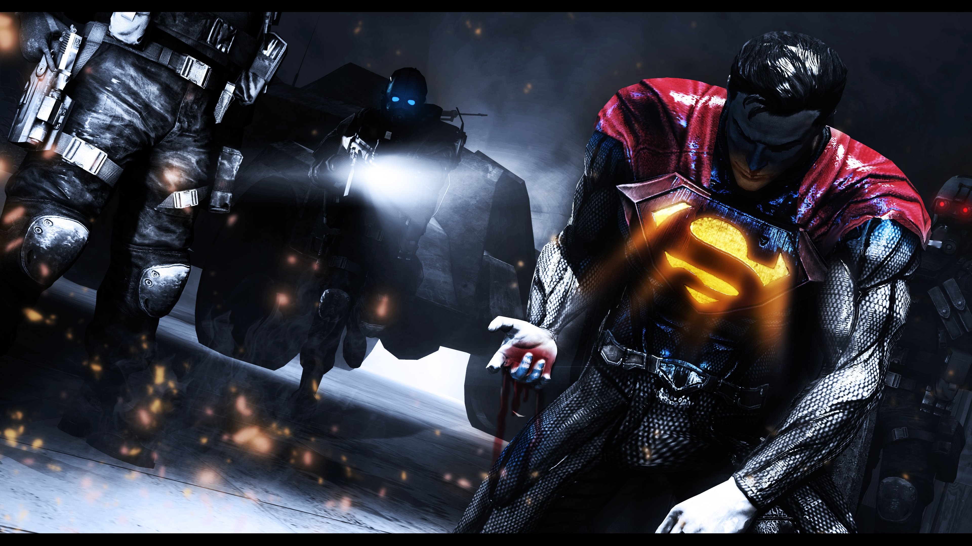 Superman Andro - Superman Wallpaper Comic Art - HD Wallpaper 